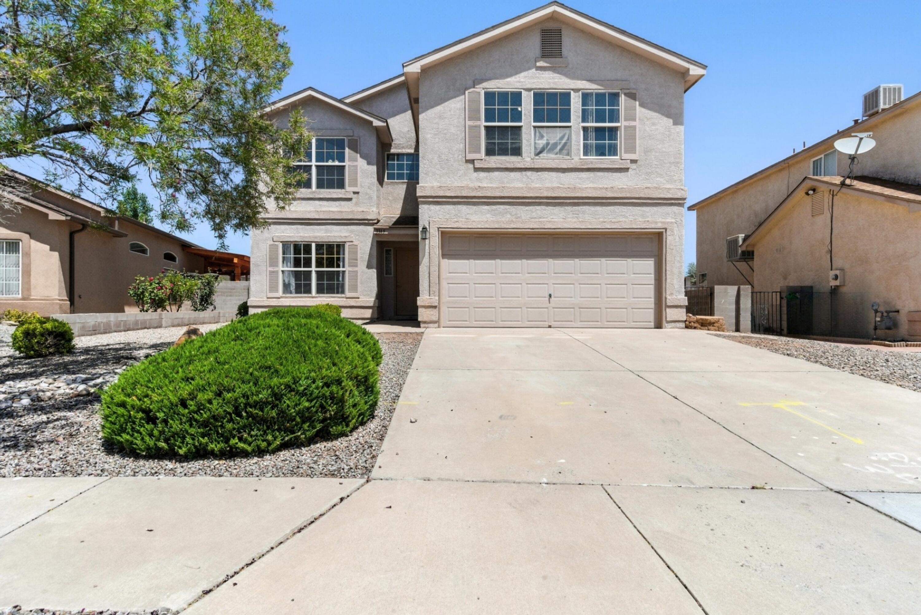 Welcome to your dream home in a vibrant Master Planned Community! This stunning property boasts refrigerated air, granite counters, and upgraded appliances! Unwind in the luxurious garden tub or entertain on the expansive covered patio. The extra-large landscaped lot, complete with a storage shed, offers ample space for outdoor fun. Enjoy scenic walking trails and nearby parks, blending modern comfort with community charm. Move-in ready and waiting for you!