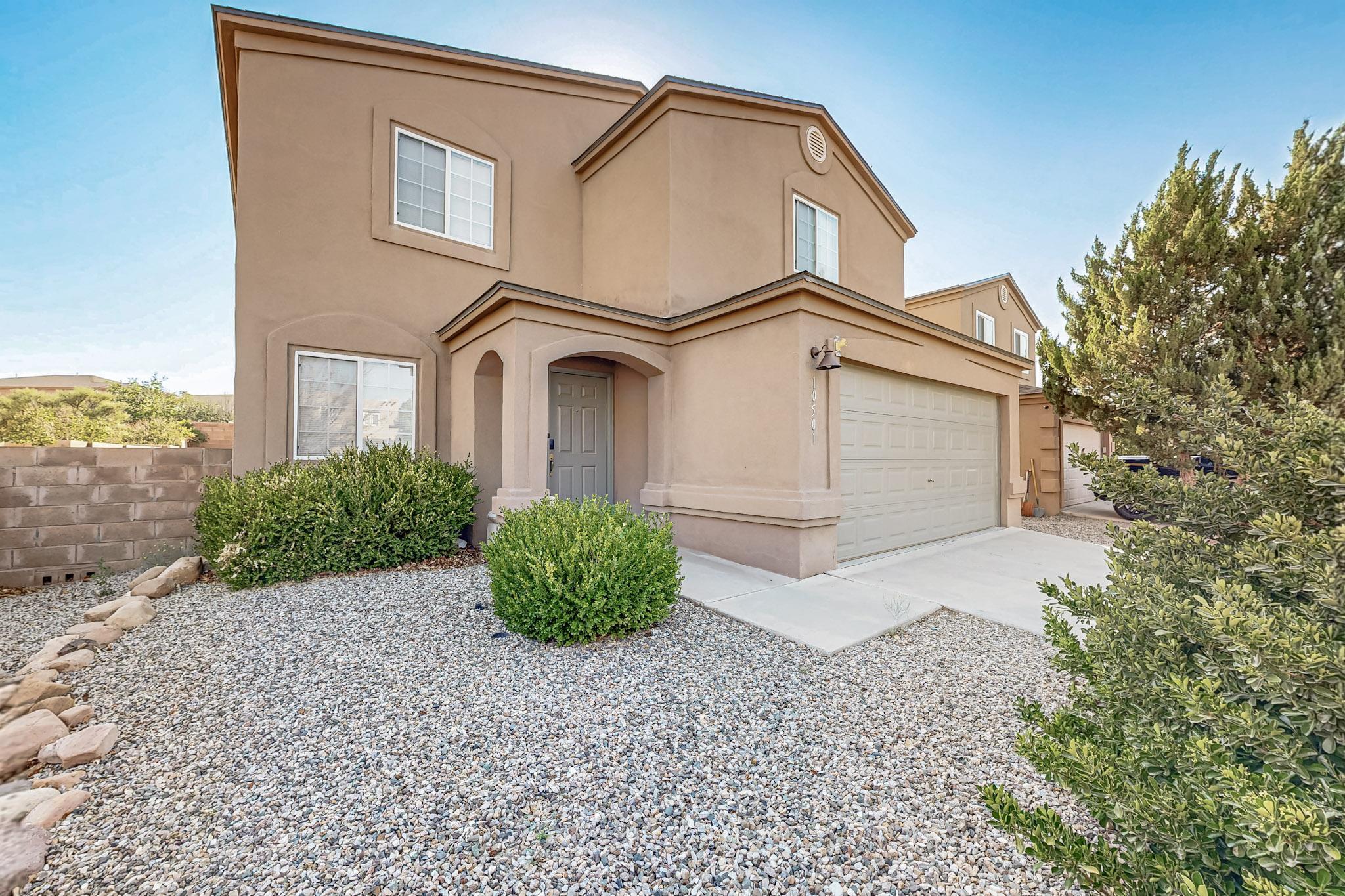 Nestled on a quiet cul&#8209;de&#8209;sac in the desirable Ventana Ranch neighborhood, this charming single&#8209;family home (built in 2005) offers 3 beds, 3 baths, and approximately 2,100&#8239;sq&#8239;ft of well&#8209;appointed living space on a generous 6,534&#8239;sq&#8239;ft lot Step inside to discover the warmth of laminate wood flooring, complemented by plush carpet and tile throughout . The spacious layout includes two inviting living areas and a versatile loft; perfect for a home office, playroom, or media den. The heart of the home is a beautifully remodeled kitchen featuring sleek tile accents and stainless&#8209;steel appliances, ideal for entertaining or casual family meals .The tranquil owner suite boasts a roomy walk in closet and a spa&#8209;like bath complete