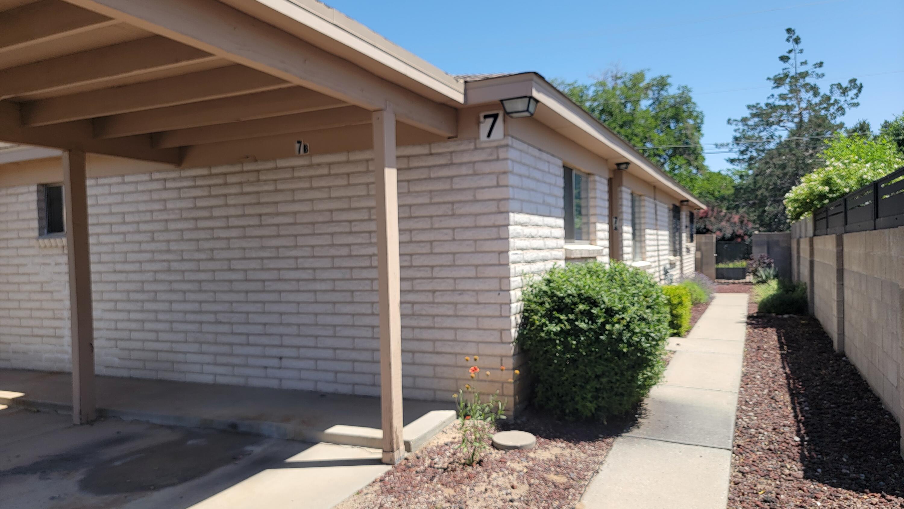 Super cute Town home is ready to show . This move in condition 2 Bedroom has plenty of Room and is in Ready to move in Condition . Placed in popular NE Heights are this town home has spacious rooms in each of the rooms, spacious size kitchen  and Also has a service Room with Washer and dryer and Plenty of shelving as you enter the Backyard you are covered by a relaxing cover patio and a   Larger than most back yard in the area . This home wont last long so your invited to preview asap.