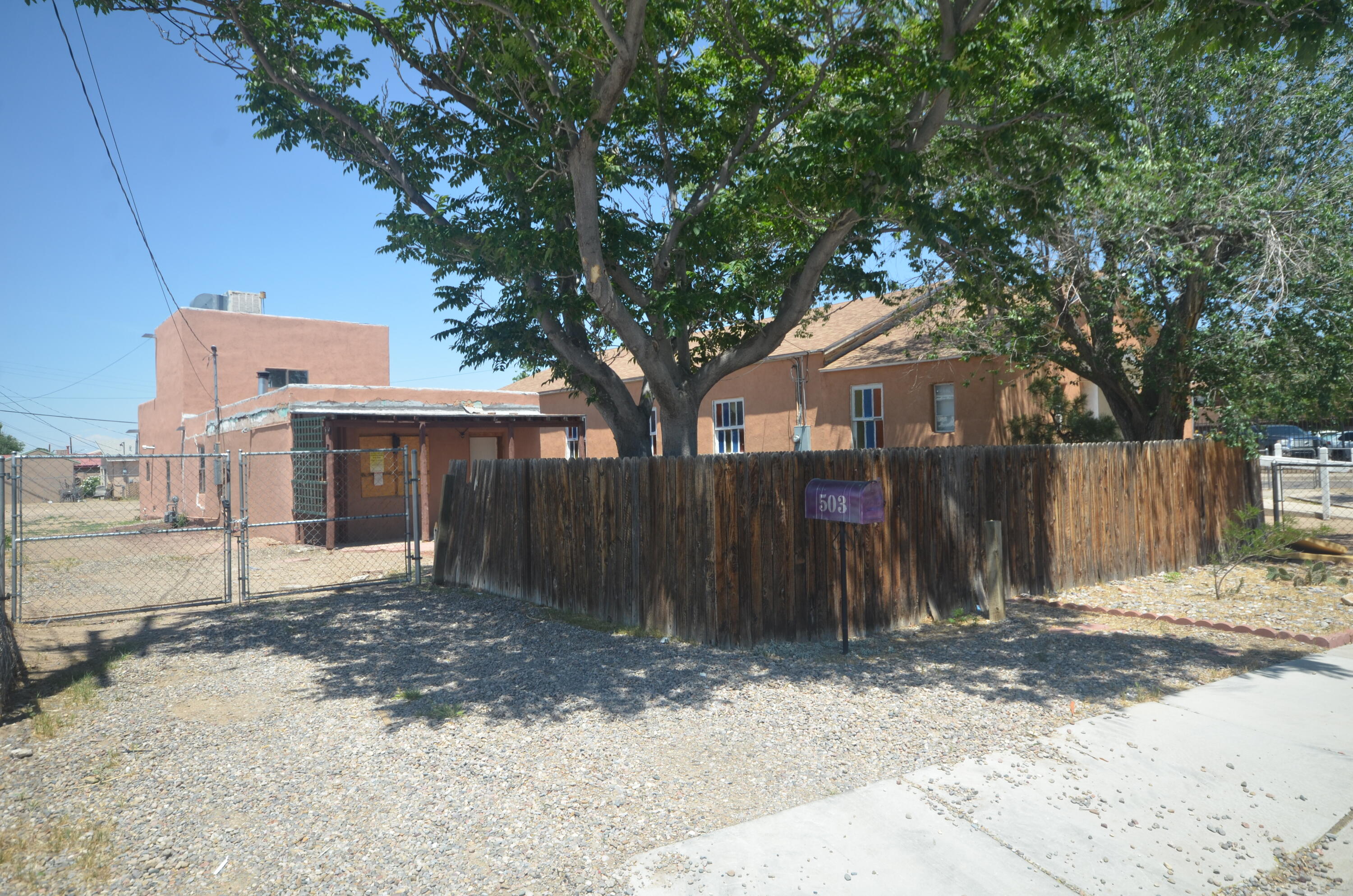 Charming Pueblo-Style Home with Loads of Potential. This cozy 2-bedroom, 1-bathroom home offers a wonderful opportunity to create your ideal space. With its classic pueblo-style architecture, it's full of character and ready for someone to put their personal touch on it. Whether you're looking to update the interior or enhance its unique features, this home has the foundation for something truly special. Home is situated on large city lot with lots of space to make it your own