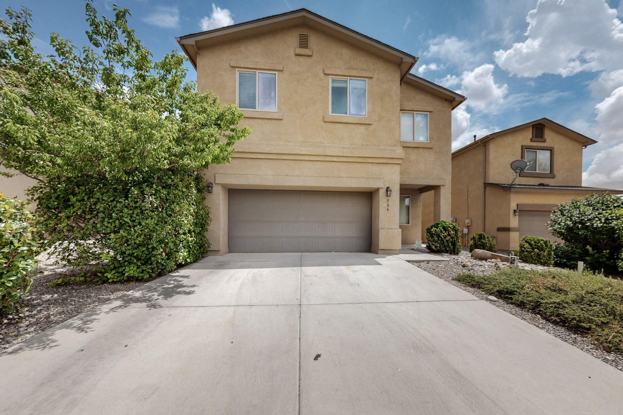Welcome to this beautifully updated 2,362 sq ft home offering the perfect blend of space, comfort, and convenience! Featuring 4 spacious bedrooms, 2.5 bathrooms, and a large versatile loft area--perfect for a second living room, home office, or game room--this home has something for everyone. Enjoy peace of mind with fresh paint throughout, brand new carpet, and a new garage door opener. The open-concept living and dining areas create an inviting atmosphere for entertaining or relaxing. Plus, with solar, you'll enjoy the benefit of lower utility bills year-round. Conveniently located near I-40, schools, shopping centers, and a variety of dining options. Just down the street, you'll find a large park--perfect for outdoor activities and neighborhood gatherings.