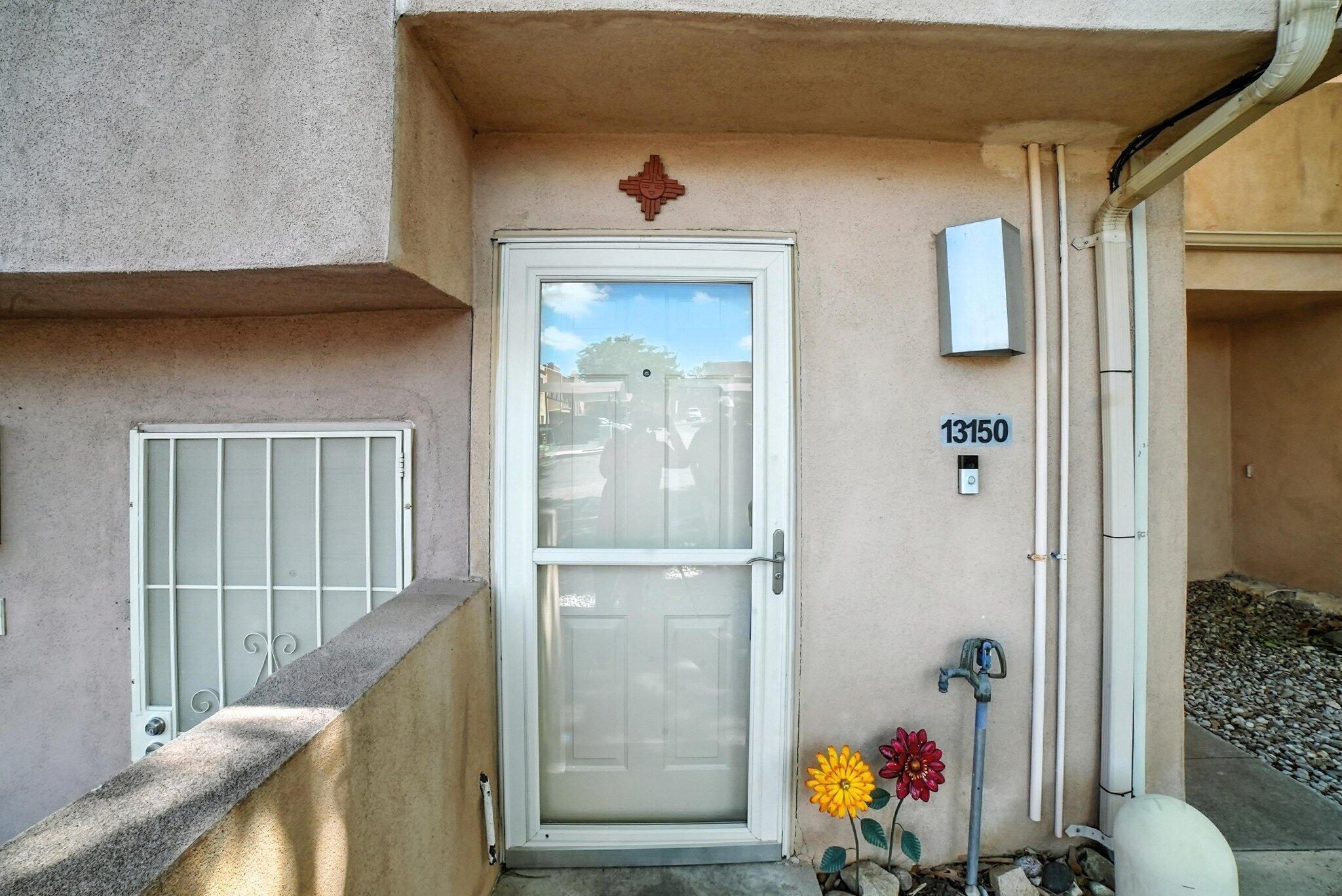 This delightful Condo is at the base of the Sandia Foothills. Surrounded by walking, bike trails and the Views are spectacular. This home is minutes from I-40, Paseo Del Norte, gyms, businesses, restaurants and movie theaters. This 1 bedroom 1 bath home features 2 balconies, the Primary Balcony has amazing views of the Sandia Mountains. Enjoy the beautiful surroundings and views with plenty of storage. HOA covers water, trash, landscaping and the exterior. Plan to view this one soon.