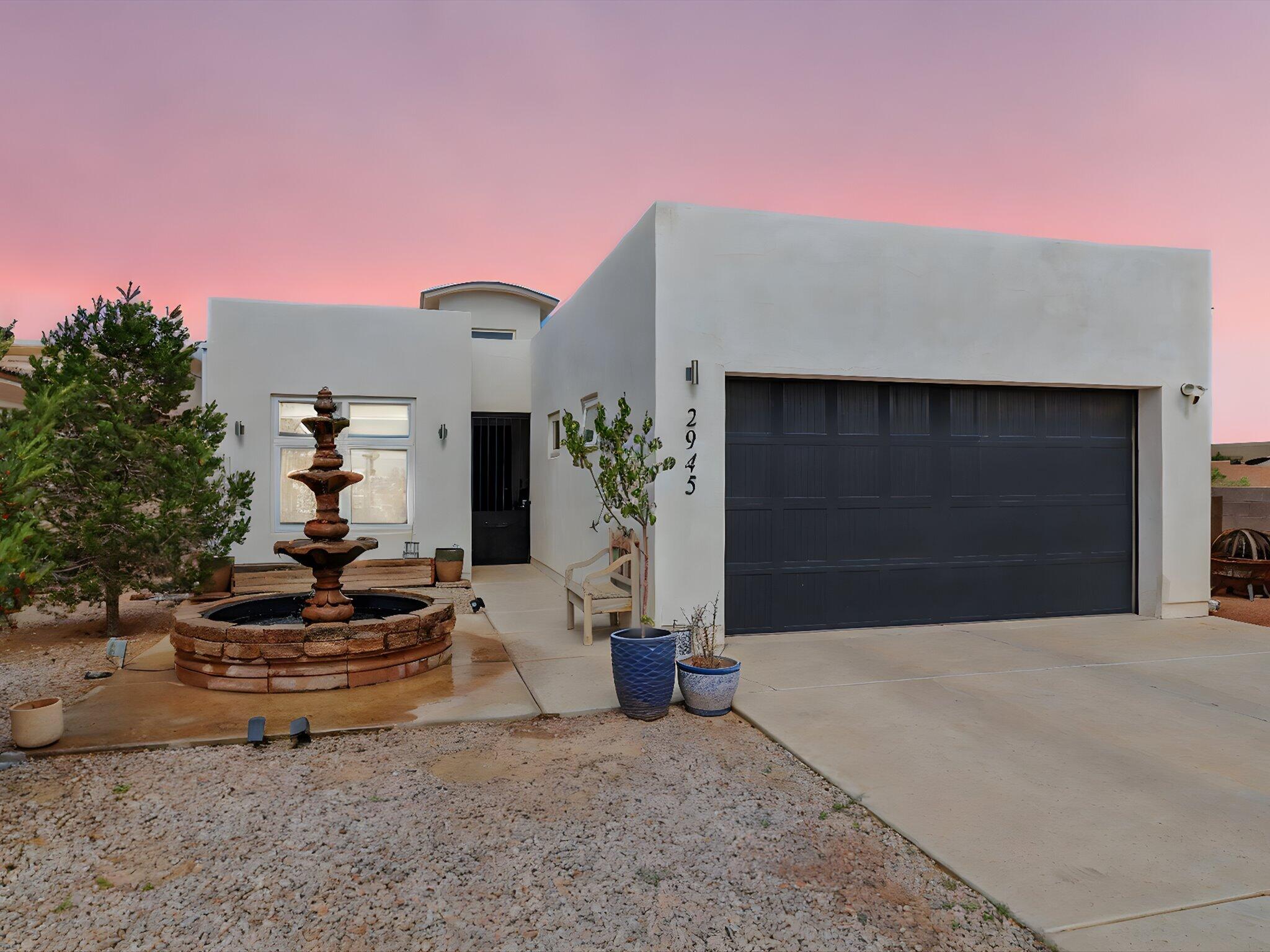 Stunning custom 3 bed, 2 bath + office (or 4th bed) with sleek polished concrete floors throughout. Chef's kitchen with granite & stainless steel, open layout with dual-sided fireplace. Beautiful granite countertops and granite showers. Pella windows throughout. Luxurious master retreat with soaking tub, double sinks, granite showers & huge walk-in closet. Gorgeous mountain views & large backyard with gated access, & massive gazebo. Turnkey and ready to impress--book your private showing today!