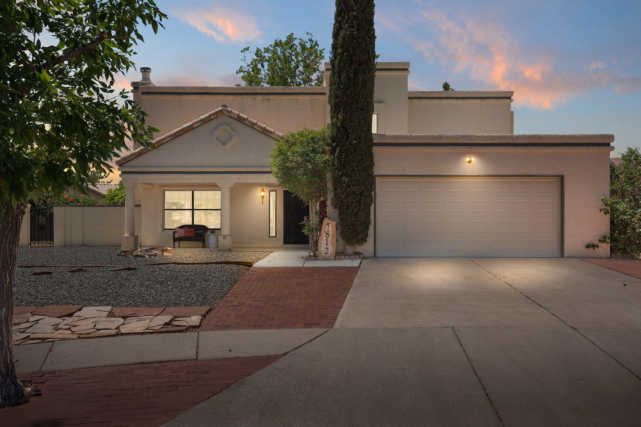 Welcome to this remodeled gem in the heart of desirable Laurelwood! This 4BR/3 Bath home on a spacious lot has beautifully remodeled bathrooms, newer flooring (no carpet!), and renovated kitchen from 2010.  There is also a new water heater, fridge, light fixtures and smart switches. The downstairs features cathedral ceilings, beautiful fireplace, and a primary bedroom with en suite bath.  You're going to love the chef's kitchen complete with separate drink/wine fridge, gas range, and lots of cabinet space.  Upstairs features all new flooring, 3 bedrooms, and another large primary suite with dual sink master bath and fantastic renovated shower area.  And relax in the spacious, oversized backyard complete with gazebo, fire pit, fountain, and dog run! This home has it all!