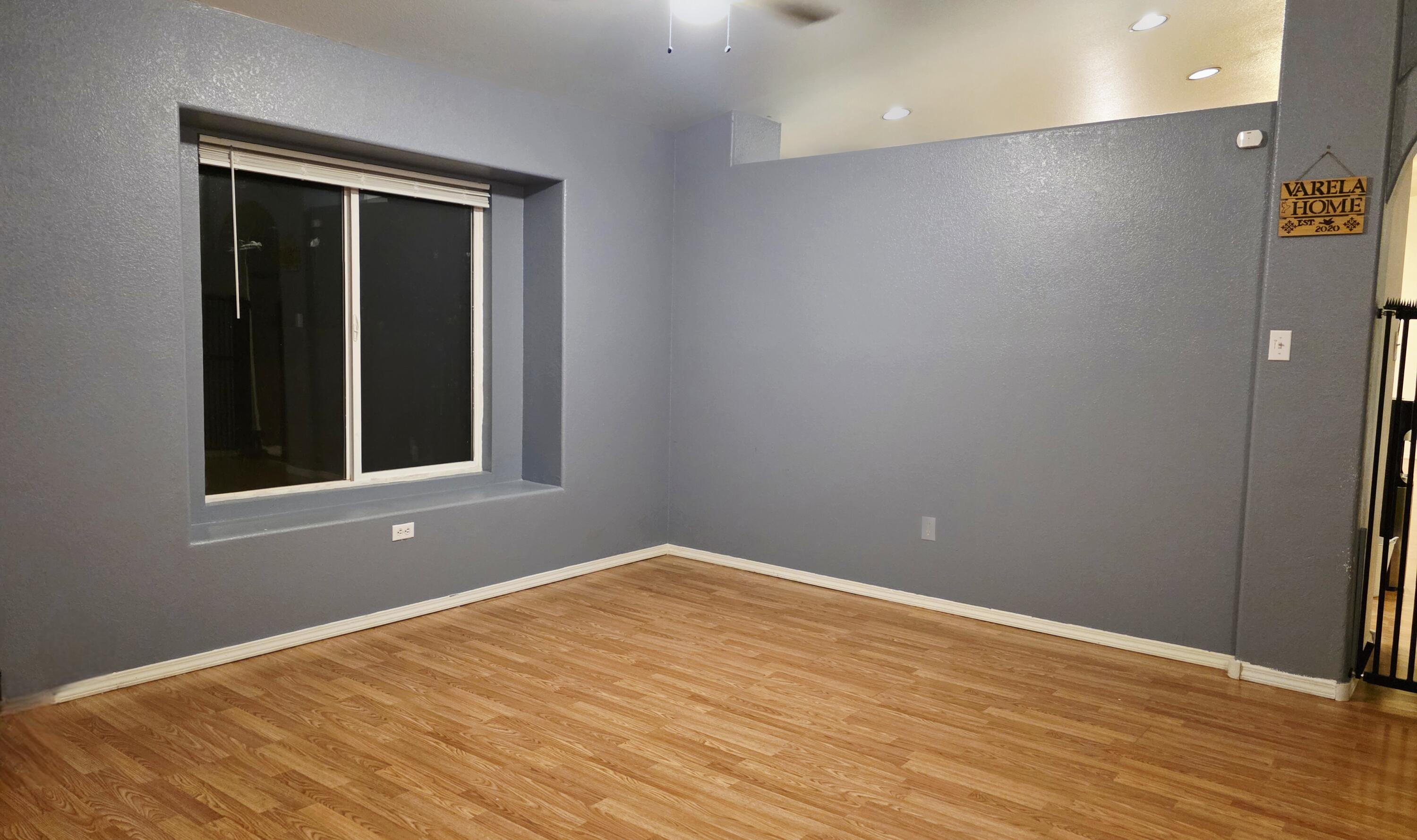 &#127969; Fantastic 4-Bedroom Home in Northern Meadows - Cul-de-Sac Lot Near the Park!Welcome to this beautiful 4-bedroom, 2-bathroom home nestled in the desirable Northern Meadows subdivision of Rio Rancho. Located on a spacious cul-de-sac lot just steps from the park, this 1,800 sq. ft. gem offers the perfect blend of comfort, space, and convenience.Step inside to find two generous living areas, a formal dining room, and extended tile flooring that adds a clean, modern touch throughout. Cozy up by the gas log fireplace or entertain with ease in the open, flowing layout.The large primary suite features a huge bathroom with a separate shower, soaking tub, and ample closet space. Enjoy the outdoors year-round with a covered patio, fully fenced backyard, and plenty of room to relax