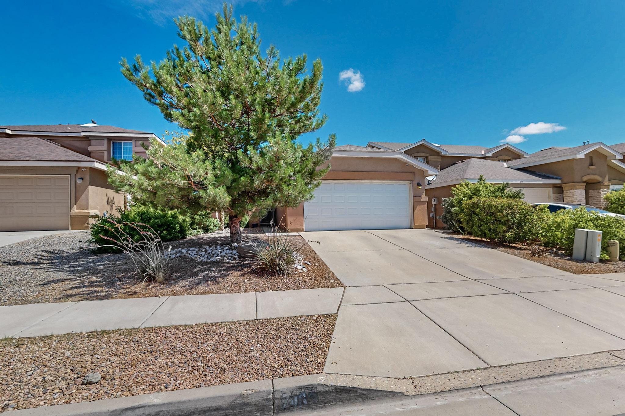 This simply adorable well-loved home in the desirable Ventana Ranch Neighborhood will sell fast.  As you enter the home you'll feel the warmth and love of the current owners. The open concept floor plan is inviting, along with the gas log fireplace. Stainless steel appliances in the beautiful kitchen with pantry will please the cook in the family. Retreat to the primary bedroom with a private bathroom. Enjoy family and friends as you step out to your private backyard for an afternoon/evening BBQ. The neighborhood is full of parks and a community pool for the residents enjoyment.