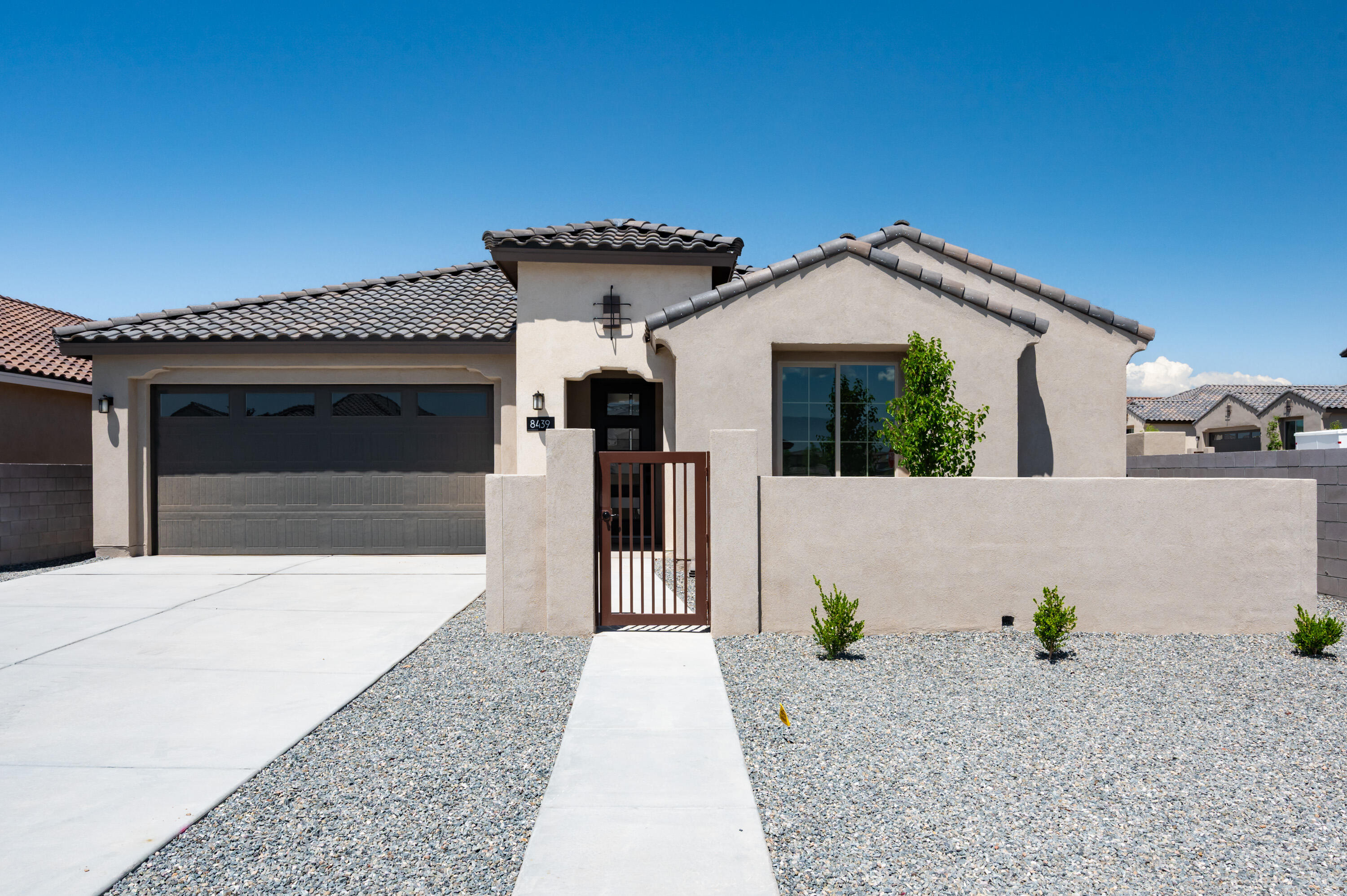 Move in ready Pulte Stella on Premium Corner Lot in Gated Community. This thoughtfully designed home blends modern functionality with timeless charm. The open-concept layout offers generous living spaces, perfect for both entertaining and everyday life. The owner's suite is a true retreat, highlighted by a bay window that brings in natural light and offers the perfect spot for a reading nook or morning coffee. Enjoy privacy and curb appeal on the corner lot, offering extra outdoor space and fewer neighbors. Whether you're relaxing indoors or enjoying the community's amenities, this home delivers the lifestyle you've been looking for.