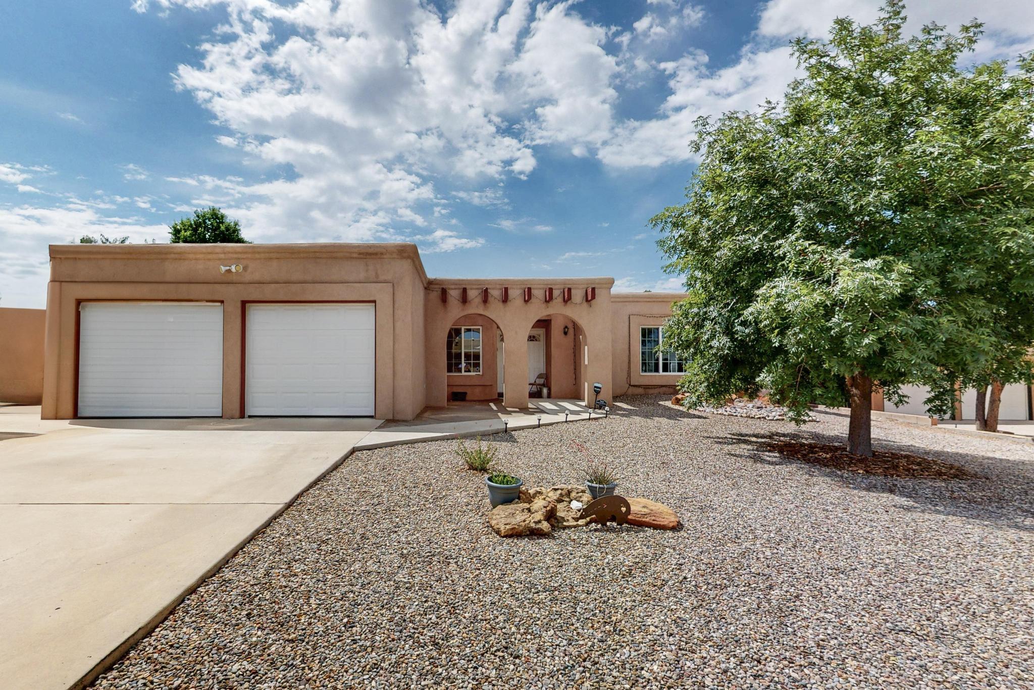 Fabulous 4 B/R home in desirable NE Heights. Updates include:  SunTouch in-floor radiant heating in baths; Glass Rite windows (except 2 BRs), screens & patio doors '08; Tuff Shed (4'X8' w/skylite) '11; Lone Mtn. Roof and skylites '17 (Warranty attached); Finished garage, Precision Garage Doors '18; Both baths redone (tile, commodes, sink, & counters); Radon mitigation '03; Laminate floors '15; A/C '23; Furnace '10; Don't miss this fine home!