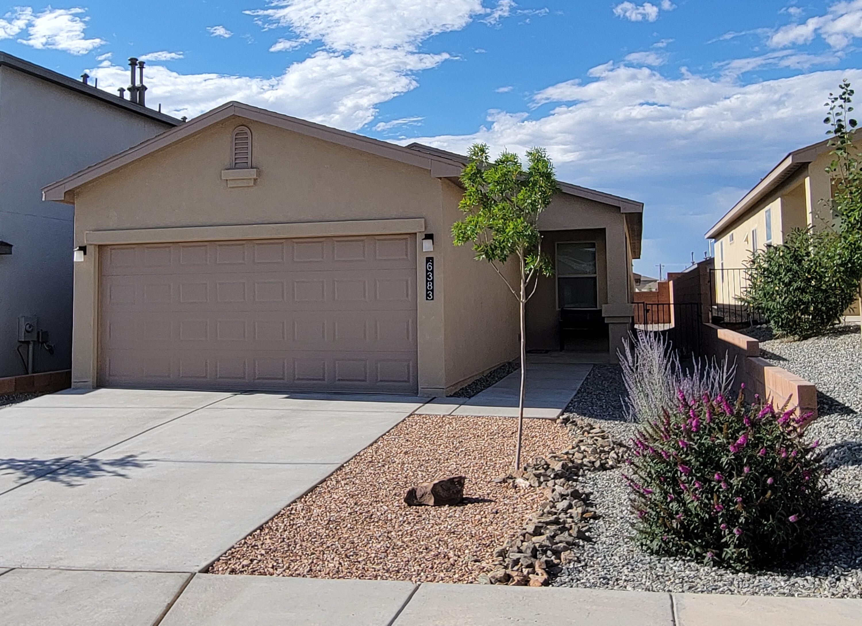 Welcome to this nearly new Twilight Home, thoughtfully designed with modern comfort and efficiency in mind. Enjoy granite countertops in the kitchen and all vanities, raised panel doors, and luxury vinyl in all wet areas. The primary suite features a large walk-in closet and full bath.  Energy-efficient touches include 2x6 construction, R-49 blown ceiling insulation, R-19 BATT in exterior walls, Low E dual pane windows, and a SEER 15 A/C. The Taexx pest control system is built-in for added peace of mind. All appliances stay, and a 2-10 warranty is included. Located in a vibrant community with parks, playgrounds, and walking trails--this home is move-in ready and built to last.