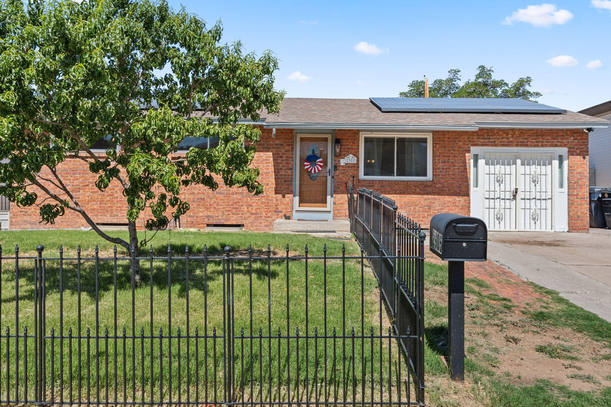 Stunning renovation in the heart of Snow Heights! Welcome to this beautifully renovated home, close to Matheson Park, schools, shopping and more.  This NE Heights gem features all new gorgeous laminate floors, windows, kitchen and more! The main level showcases dual living areas with 3 bedrooms and a full bath, then spread out in the fully-finished basement with multiple areas for all your needs plus a new 3/4 bath! The oversized backyard is ready for all your play things, and you won't have to worry about hefty utility bills because this one has solar! Come make this one your home today.