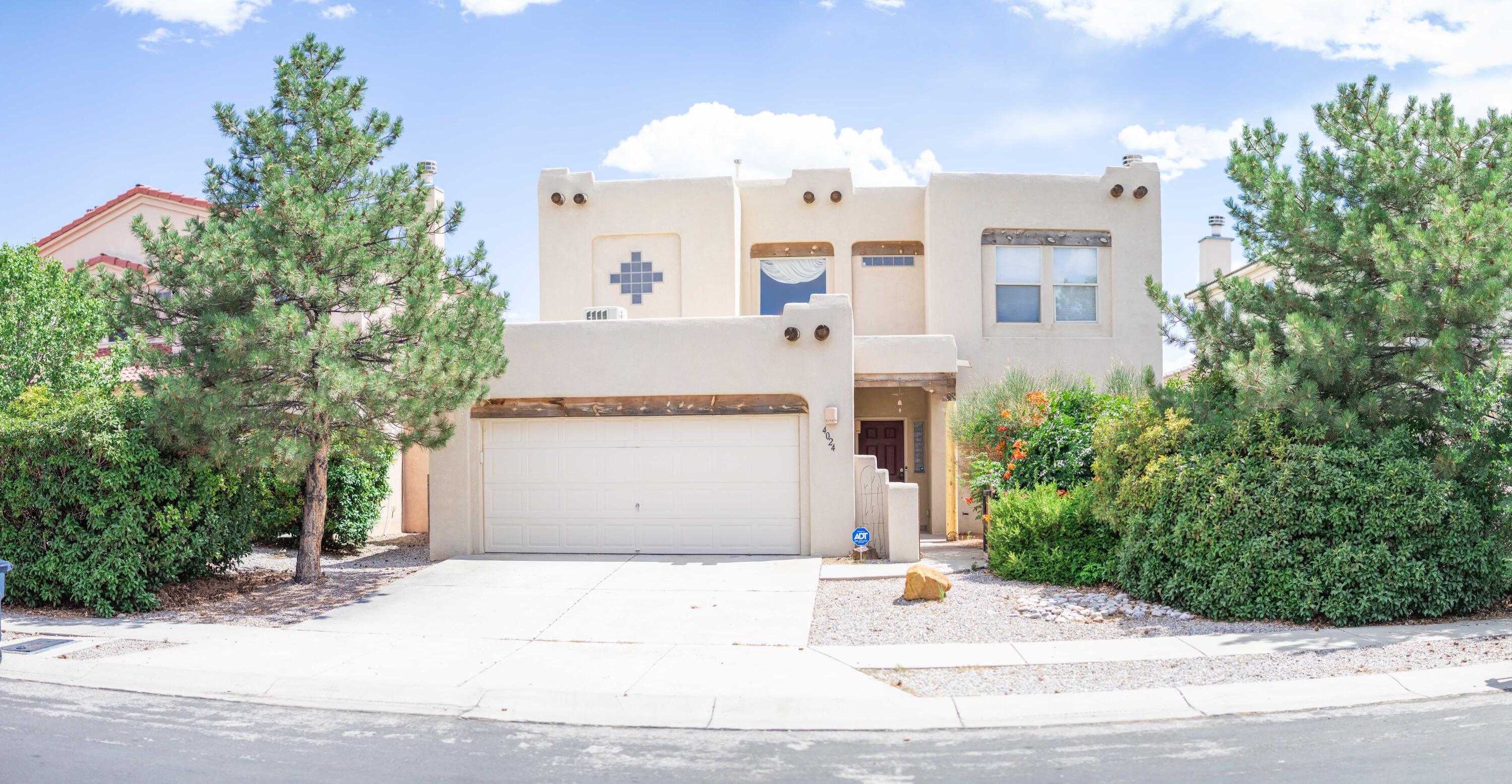 Incredible value in a prime location--don't miss it!  This beautiful home offers comfort, charm, and functionality. Interior highlights include a tongue and groove ceiling, a fireplace, refrigerated air, and a lovely kitchen overlooking the  backyard. The spacious primary suite features a private balcony with mountain views, a jetted tub, double sinks, and a large walk-in closet.Recent upgrades include a new roof (2021), new water heater, water softener, and reverse osmosis system and solar panels.  Located just minutes from shopping, dining, hospitals, and Intel.