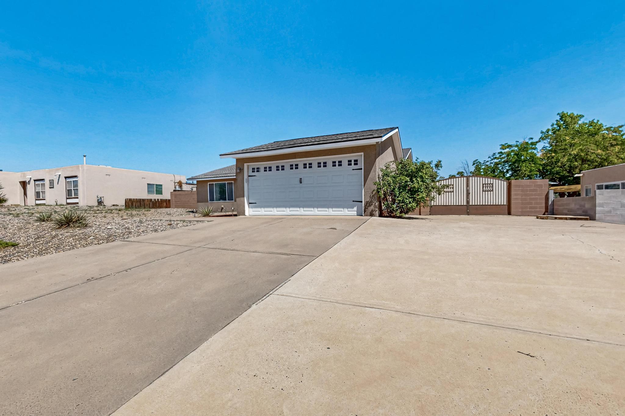 This charming three-bedroom, two bathroom home offers a bright and welcoming atmosphere with an open kitchen that flows seamlessly into the family and dining room, perfect for everyday living and entertaining. Home features new roof installed February 2025, REFRIGERATED AIR and backyard access! Thoughtful updates throughout add modern comfort and style. Plus, the spacious side yard includes convenient RV parking, perfect for your outdoor lifestyle. This home combines comfort, function, and flexibility all in one.