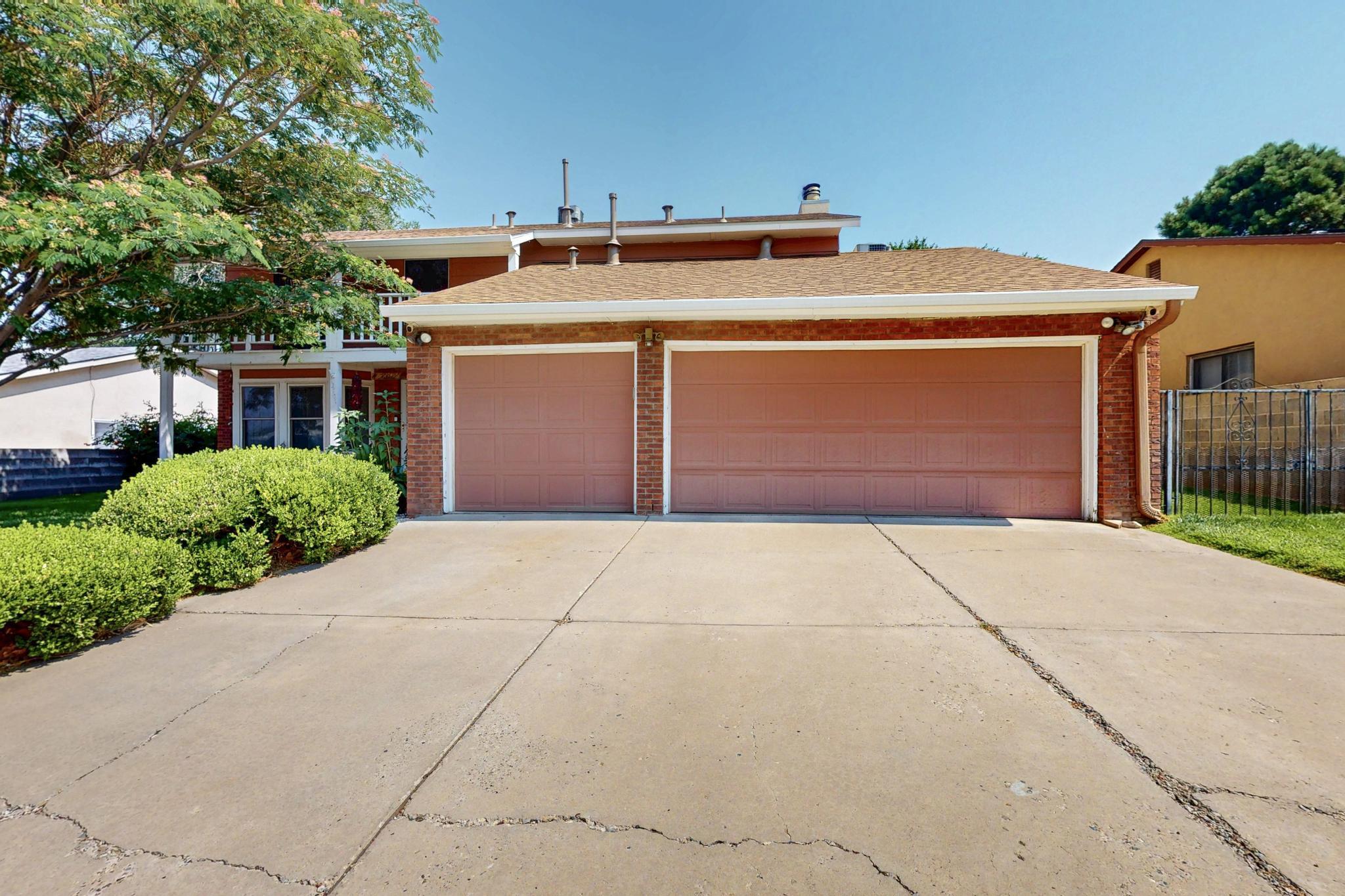 Upgrades galore!  This immaculately maintained four bedroom, three bath home has upgraded Electric breaker box, kitchen remodel including cabinets, Corian countertops/sink, Pergo floors in kitchen and informal dining areas, attached shed, remodeled bathroom upstairs, Back yard balcony upgraded to TrexDeck material and made bigger which also made the patio bigger. Added outdoor fans and spiral staircase as well as an upgraded water heater. This home also has upgraded fireplace with remote. Great floorplan and beautiful yard complete with sprinkler system. This home is a gem!