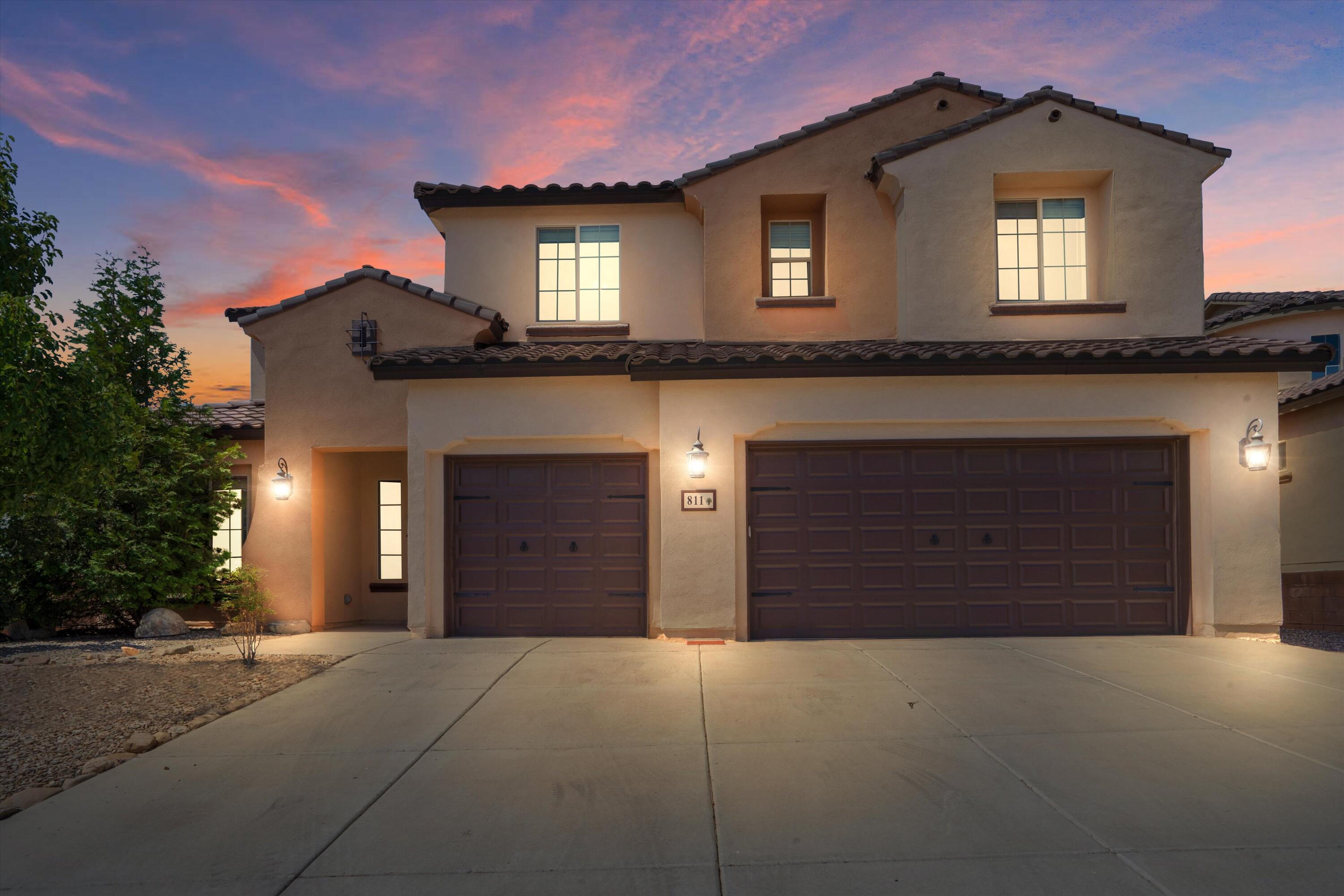 Immaculate home in the sought-after gated Loma Colorado community! This spacious 6-bedroom, 5-bath gem includes a HUGE loft/media room and private downstairs suite--perfect for guests, in-laws, or nanny quarters. The gourmet kitchen boasts granite counters, upgraded cabinets, stainless appliances, and wood-look tile floors. Enjoy a low-maintenance landscaped backyard, ideal for relaxing or entertaining. Close to top-rated schools, a library, aquatic center, and sports complex. This is the one you've been waiting for! EV charge will convey