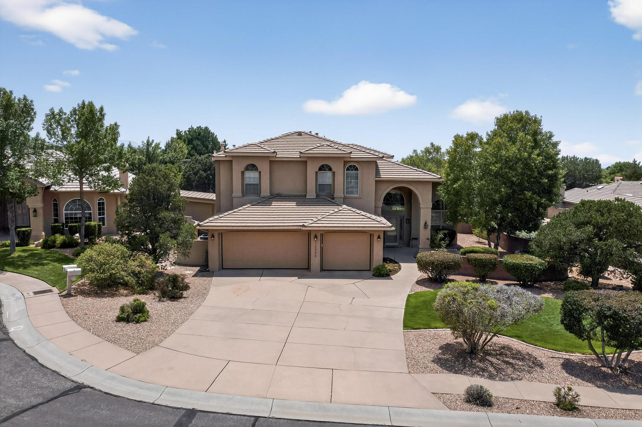 Immaculate Rutledge Masterpiece in High Desert | Updated  Elegant  TurnkeyWelcome to your dream residence--an exquisitely maintained and masterfully updated Rutledge home, ideally situated on a beautifully landscaped corner lot in the highly coveted High Desert community. Every element of this property has been thoughtfully designed, meticulously maintained, and extensively upgraded to create a luxury living experience that seamlessly blends comfort, function, and timeless elegance.From the moment you arrive, the home's commanding curb appeal and artful desert landscaping signal that this is no ordinary property. The grand entrance opens into a warm and welcoming interior, flooded with natural light and framed by picturesque views from numerous well-placed windows.