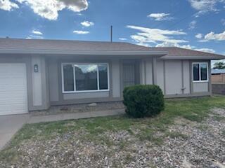 Welcome home to this beautifully remodeled home. This home has a ton of new features such as new roof 8 yr warranty (installed 5/25), new paint inside and outside (painted 5/25), new water heater (installed 7/25), new windows with lifetime warranty ( installed 6/25), new flooring (installed 7/25), new kitchen and bath (installed 7/25), new appliances as of 7/25, granite counters in kitchen and bath, new swamp cooler as of 7/25, new lighting etc. This home is a great value. Schedule your showing before it's gone.
