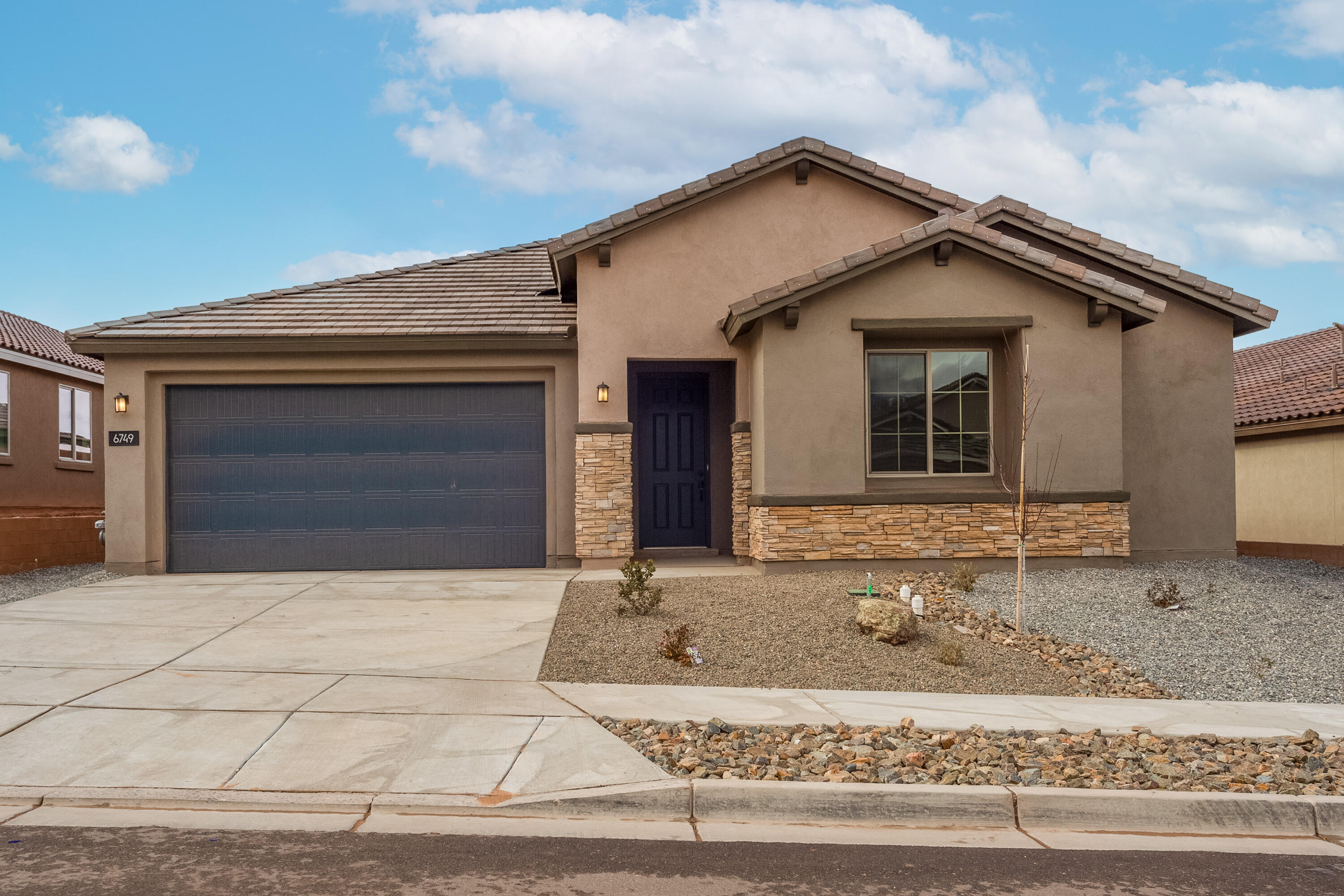 Brand new, never lived in Pulte home. Enjoy brand new appliances, new carpet, new A/C, new tankless hot water heater, and so much more! Ready now! This open floorplan lives large.  The gourmet kitchen has built-in appliances and an oversized island. Huge walk-in shower in owner's bath.  Enjoy the afternoon on the oversized covered patio.  Come see for yourself in Pulte's newest community.