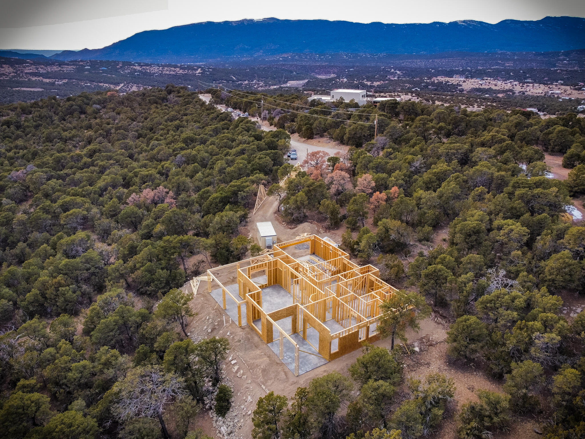Amazing opportunity to own a custom BRAND NEW CONSTRUCTION home in Tijeras on 8 plus acres.