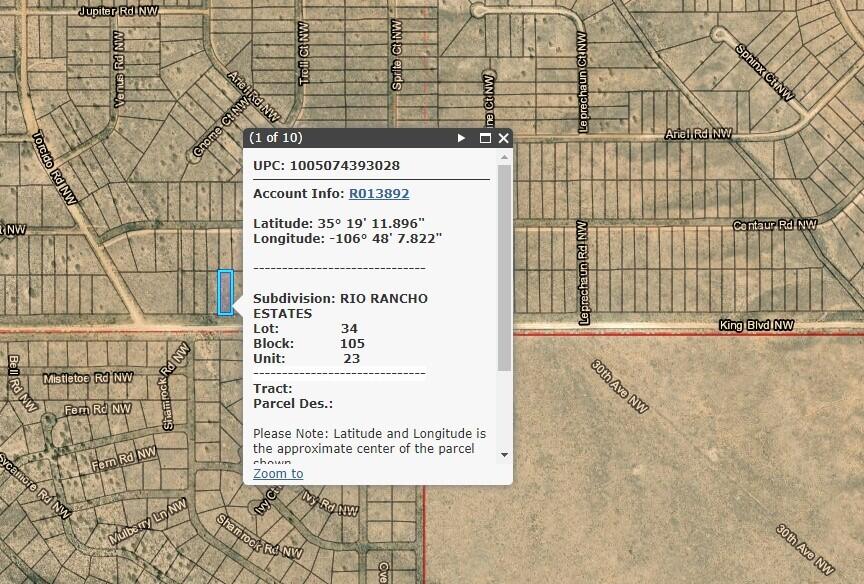 33-35 King Blvd Nw (vacant Land), Rio Rancho, NM 