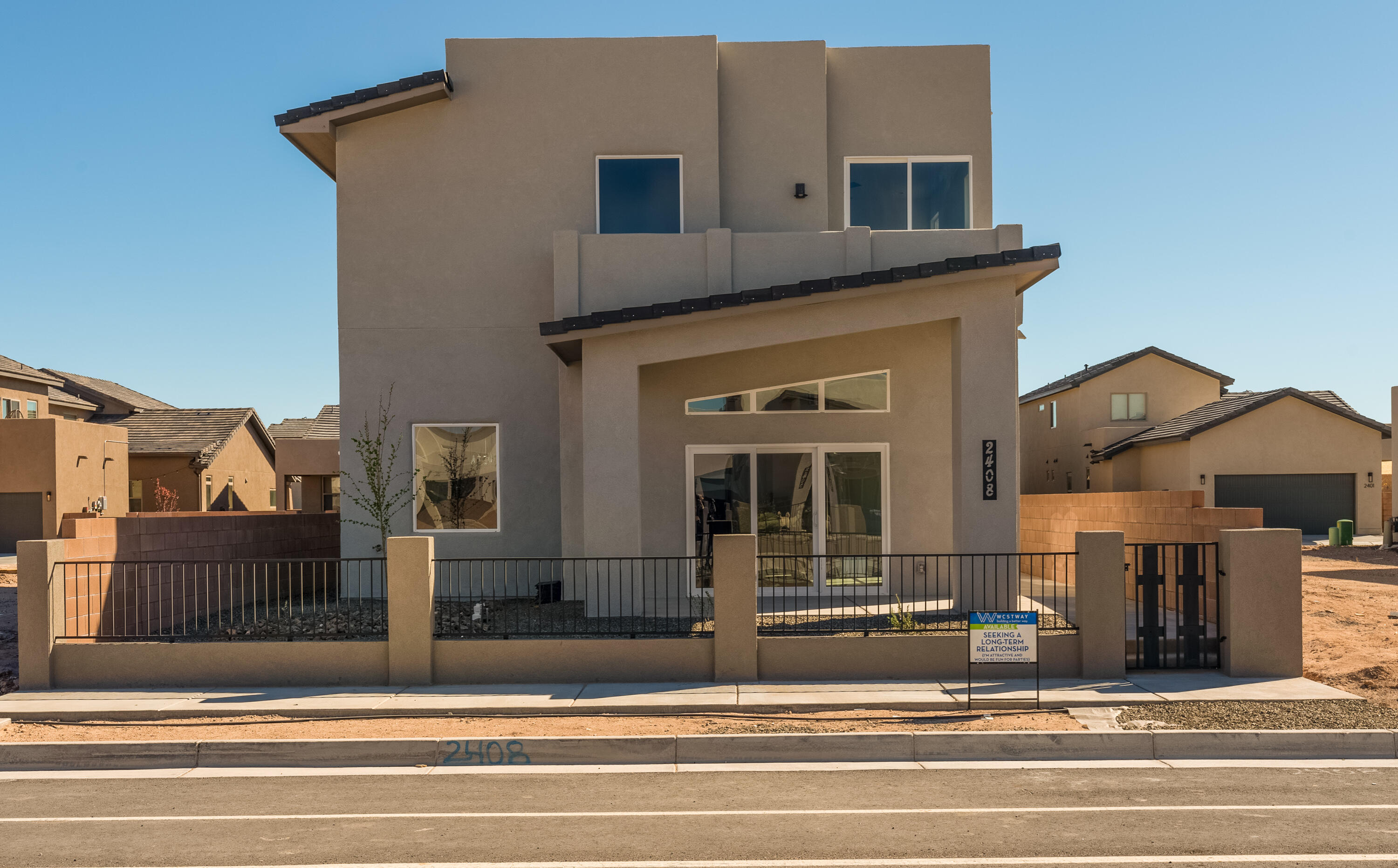 Introducing Westway Homes AlbuqURBAN Series of Homes. This fantastic floor plan is an open, modern design built for the way we live today. The kitchen features designer cabinets and Bosch stainless appliances. The primary suite features a gorgeous bath with a tub, walk-in shower and enormous closet. This is a great floor plan in Albuquerque's most innovative community!