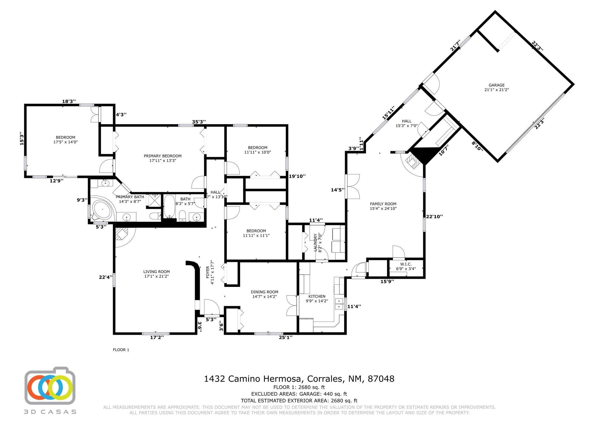 1432 Camino Hermosa Street, Corrales, New Mexico 87048, 3 Bedrooms Bedrooms, ,2 BathroomsBathrooms,Residential,For Sale,1432 Camino Hermosa Street,1058337