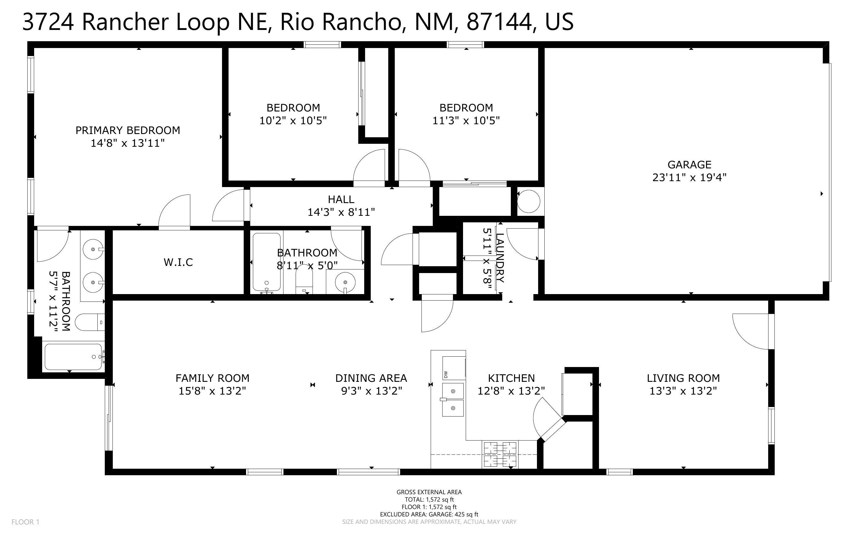 3724 Rancher Loop NE, Rio Rancho, New Mexico 87144, 3 Bedrooms Bedrooms, ,2 BathroomsBathrooms,Residential,For Sale,3724 Rancher Loop NE,1058390