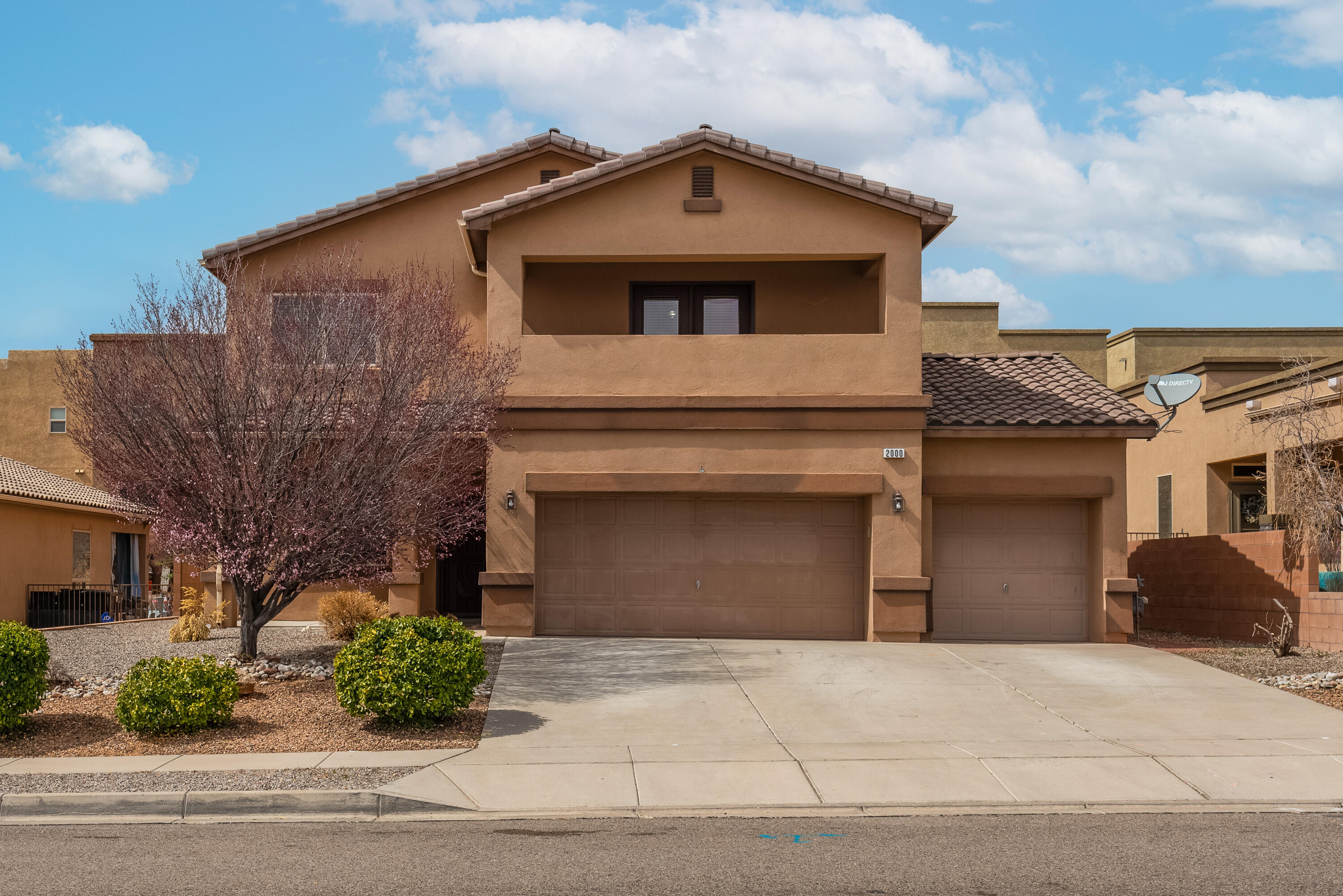 $5,000 INCENTIVE TO USE TOWARDS PRICE REDUCTION OR CREDIT AT CLOSING! MUST SEE WITH OVER $13,000 IN RECENT UPDATES - MOVE IN READY! Located in the Lovely Subdivision of Las Brisas Cabezon, this home features NEW Freestanding Gas Range, NEW S/S Microwave, NEW Carpet, NEW PROFESSIONAL PAINT in Modern Neutral Color, NEW Thermostats and Lights throughout.  Professionally Cleaned Tile & Grout. Tankless Water Heater Replaced in 2022!  Front Flex-Room Perfect for Home Office, or Possible 5th Bedroom. Enjoy Mountain Views from your covered Martini Balcony, located directly off your Primary Bedroom. Gourmet Kitchen w/Island, Large Pantry, Decorative Ledges. Security Door Front and Sliding back. Ceiling Fans, Gas Log Fireplace, Two Refrigerated AC Units, Covered Front Entry & Back Pati