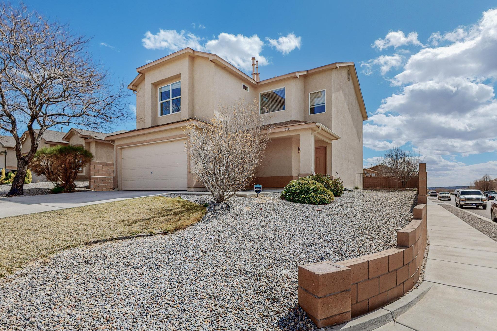 Welcome to the serene neighborhood of Northern Meadows! This 3 bedroom, 2.5 bathroom home is located on a quiet corner lot, just steps away from Havasu Park and several access points to the trail system that runs through the community. All bedrooms are located on the upstairs floor, including the large primary suite that is equipped with a huge walk in closet that is sure to delight you! The loft space is perfect as an additional family room, office, or gym space!  This home is ready for your personal touches to make it shine! The seller is offering a $5K carpet credit at closing with an acceptable offer.  If you are looking for a neighborhood with a sense of community, look no further, you have found your future home!