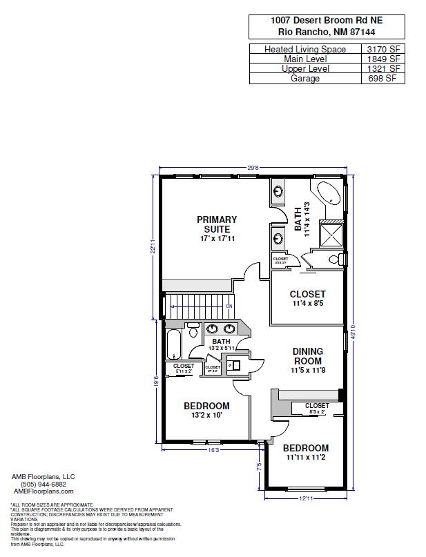 1007 Desert Broom Road NE, Rio Rancho, New Mexico 87144, 4 Bedrooms Bedrooms, ,3 BathroomsBathrooms,Residential,For Sale,1007 Desert Broom Road NE,1059546