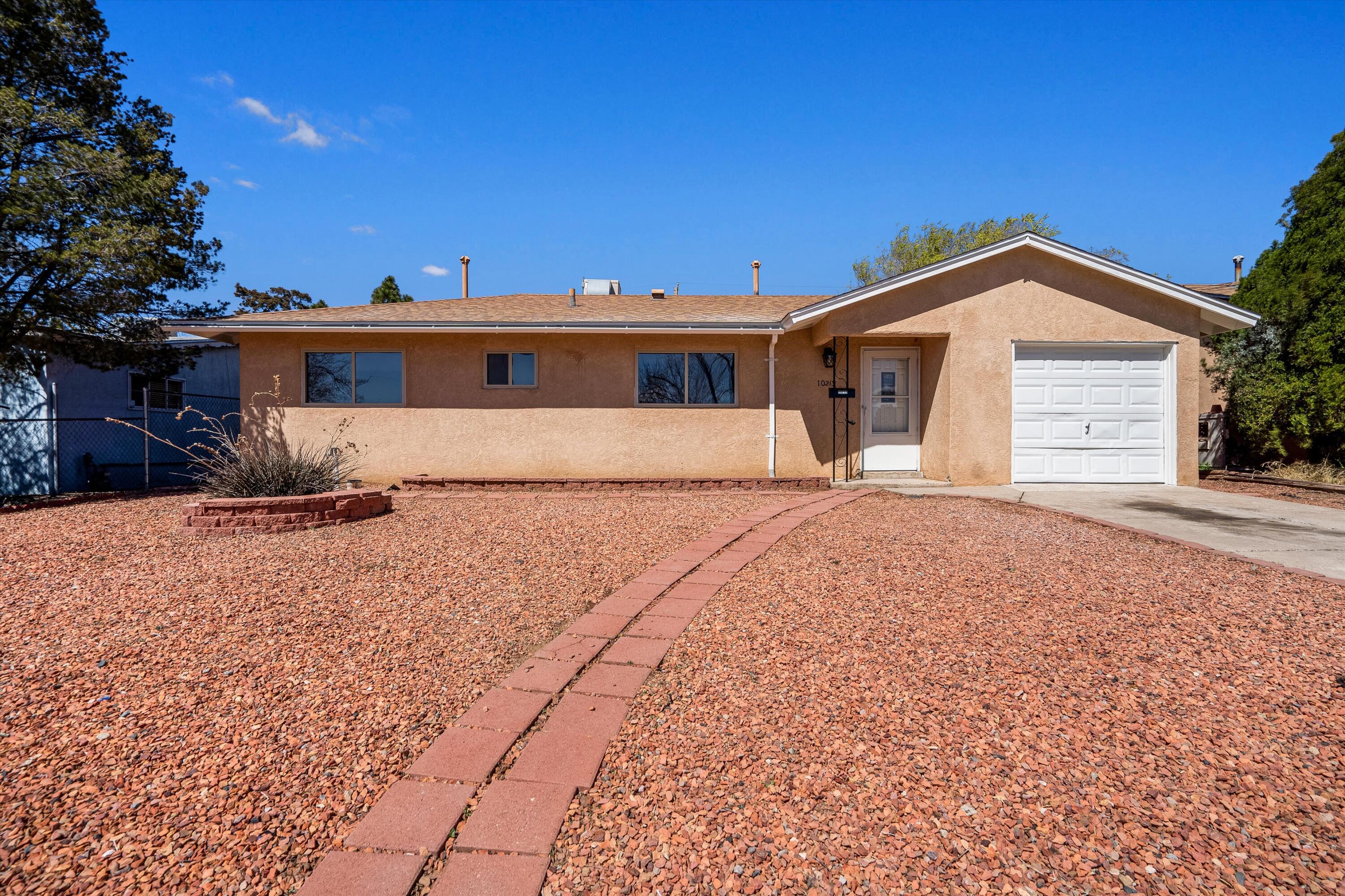 JUST LISTED!! Grab your favorite Realtor and come on down to see this Recently Refreshed home. Featuring New countertops, Flooring, Paint and more! Move in Ready. Amenities, schools and Shopping all nearby.The xeriscape backyard is ready for your personal touch to make it yours.