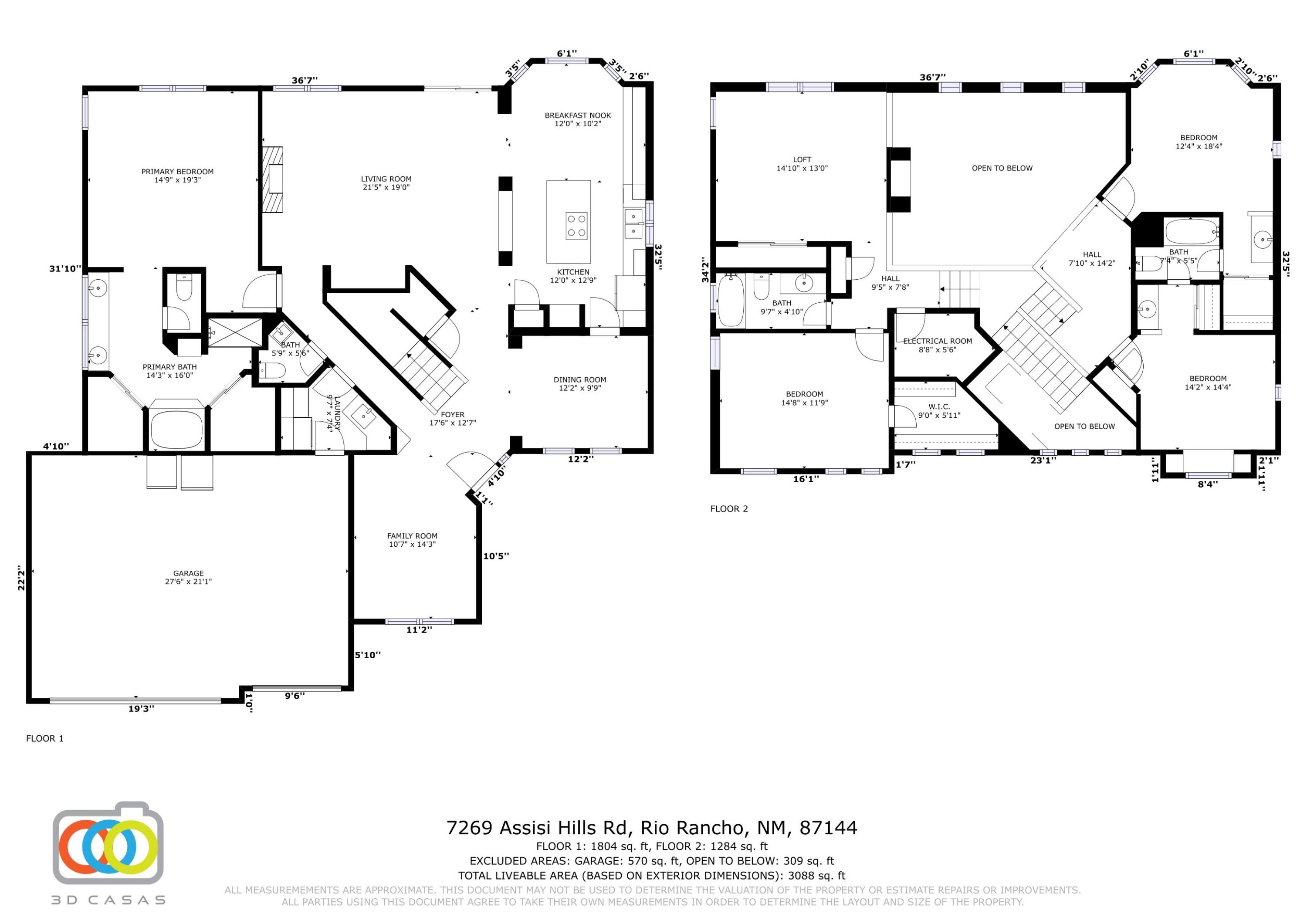 7269 Assisi Hills Road NE, Rio Rancho, New Mexico 87144, 4 Bedrooms Bedrooms, ,4 BathroomsBathrooms,Residential,For Sale,7269 Assisi Hills Road NE,1059632