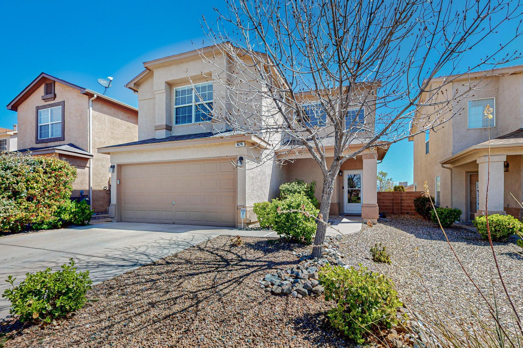 Charming 3 bedroom, 2 and 1/2 bath home in the gated Vittoria neighborhood.  Many updates including fresh paint, new carpet upstairs, and wood look flooring downstairs. The spacious kitchen has newer custom cabinets, Quartz counter tops with tile backsplash, and stainless appliances.  Revel in the inviting landscaped backyard with stamped concrete patio and covered porch for relaxing. New roof 2020, new stucco 2021, new gutter system 2020 come and and be charmed by this polished gem.