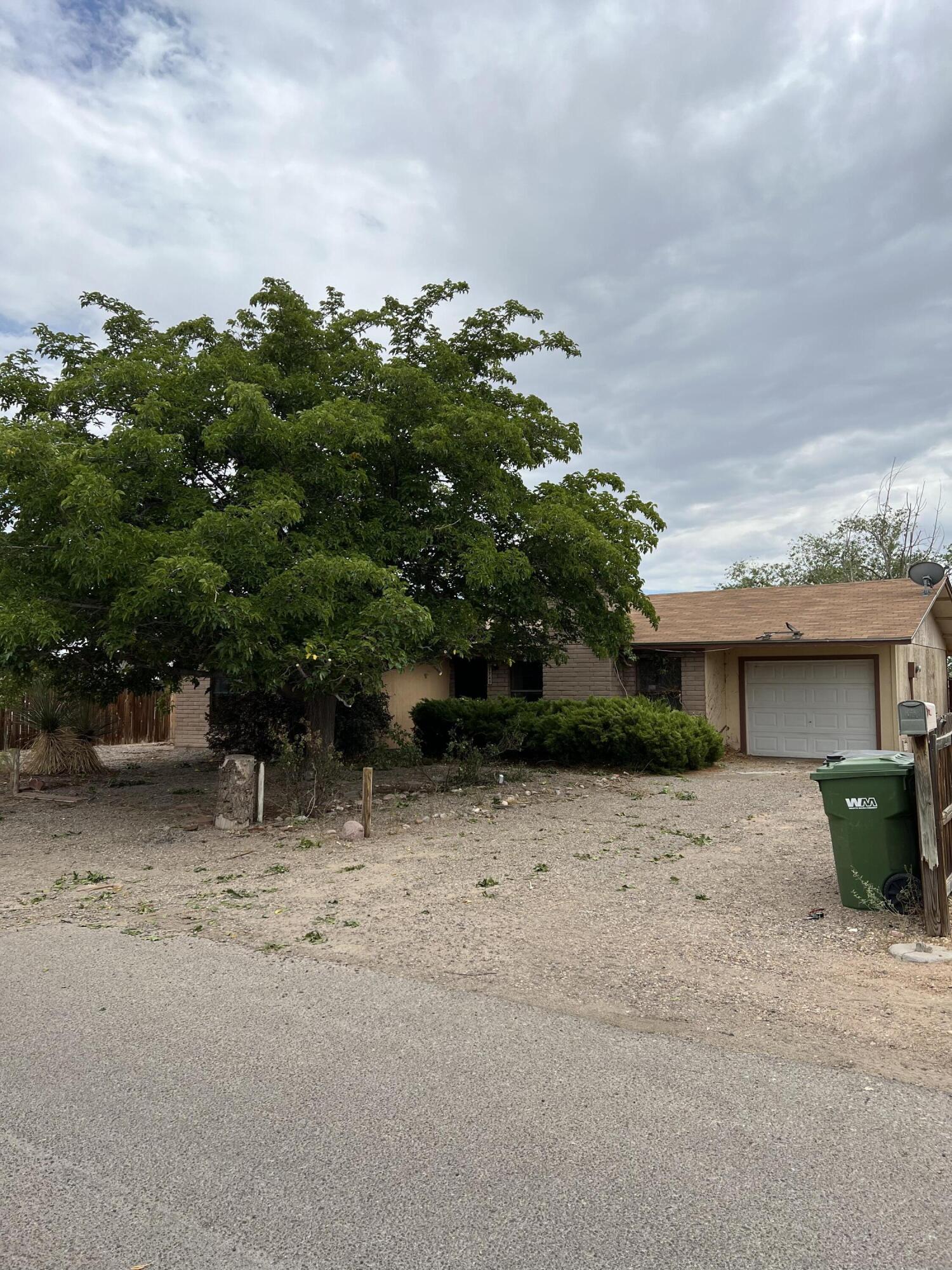 This property is a fixer upper with great potential. This home is 3 bedrooms 2 bathrooms it also has a good size backyard with a concrete patio and side yard access.