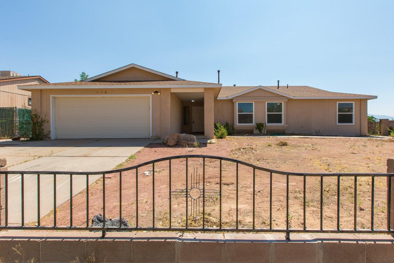 Excellent opportunity to own this well maintained 4 bed 2 bath home with a pool. Home is light and bright and has a great backyard with a patio off the dining area and access to the back yard from the oversized master bedroom!