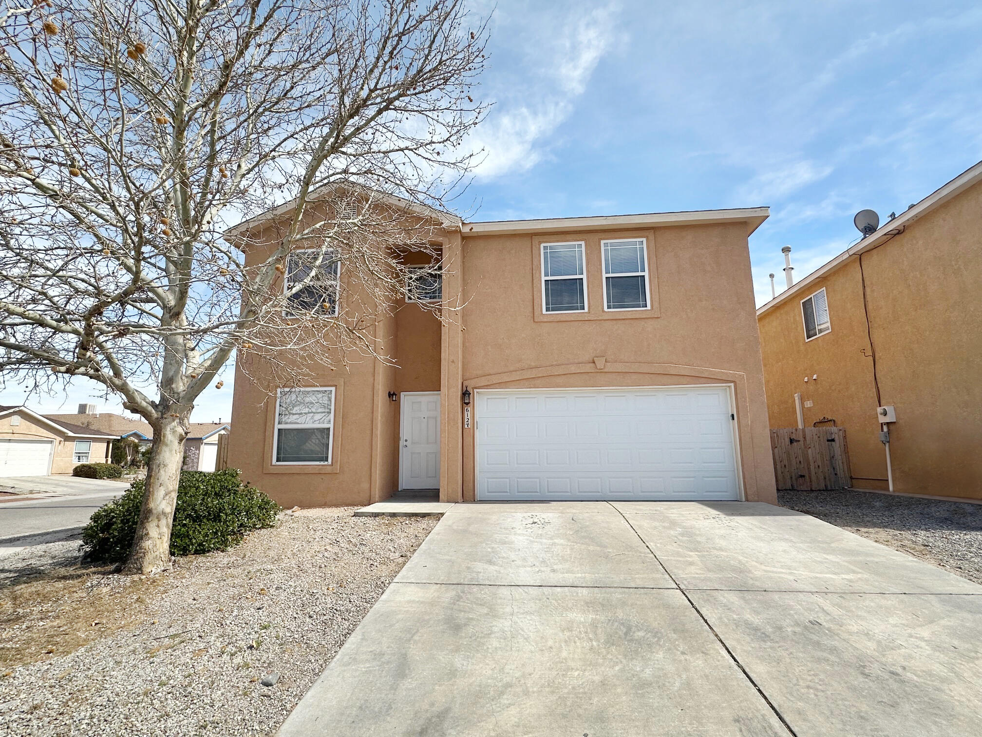 This South Valley 2 story property features 4 bedrooms and 2.5 bathrooms. 2 living areas plus a spacious kitchen. All bedrooms are located on the upper level and the primary suite bath has a large tub to relax in and separate shower.  Low maintenance yard and a new roof - this home is ready to be yours!