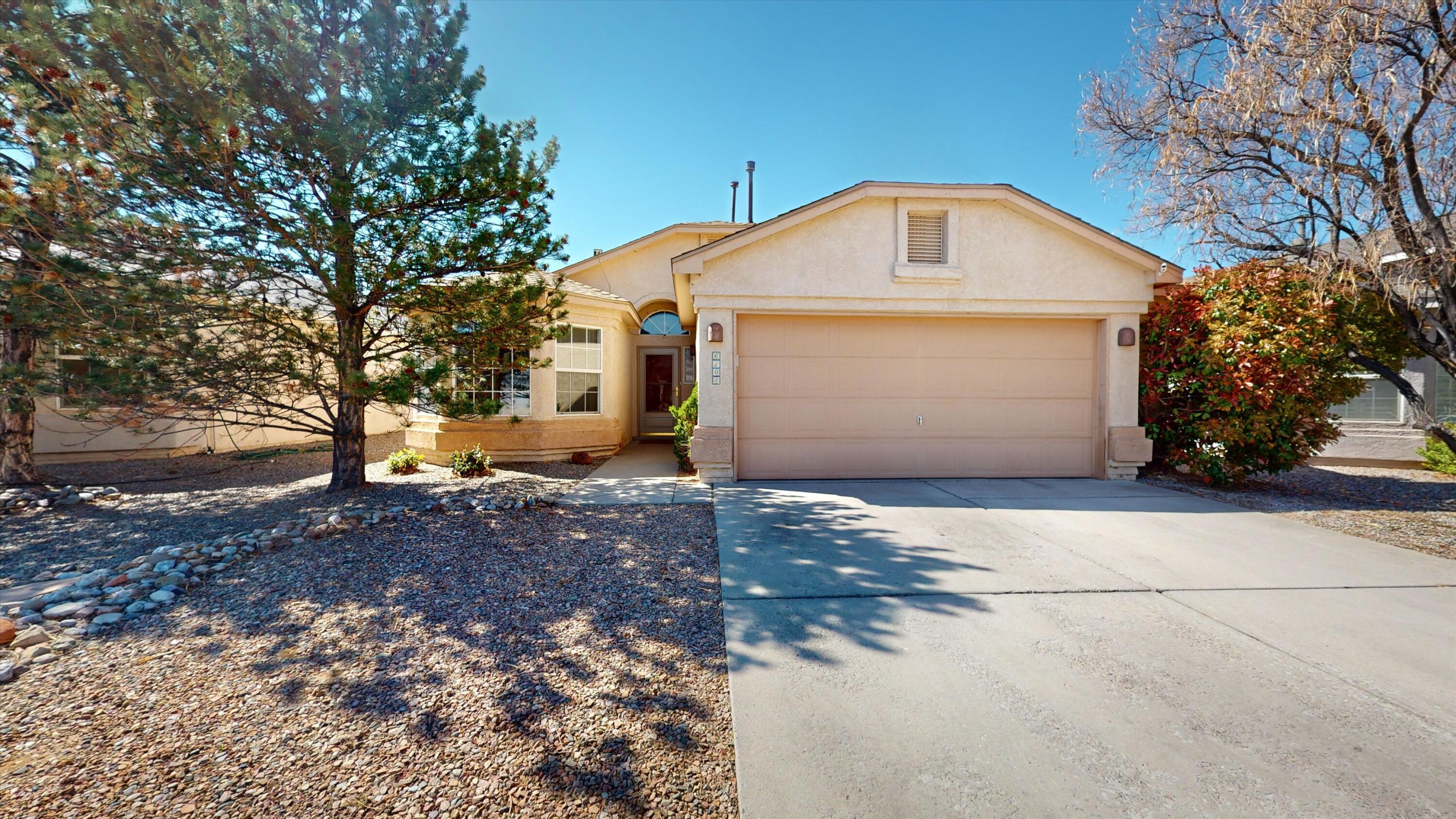 One story home with 3 bedrooms 2 bathrooms, on a cul de sac with walking trail access.
