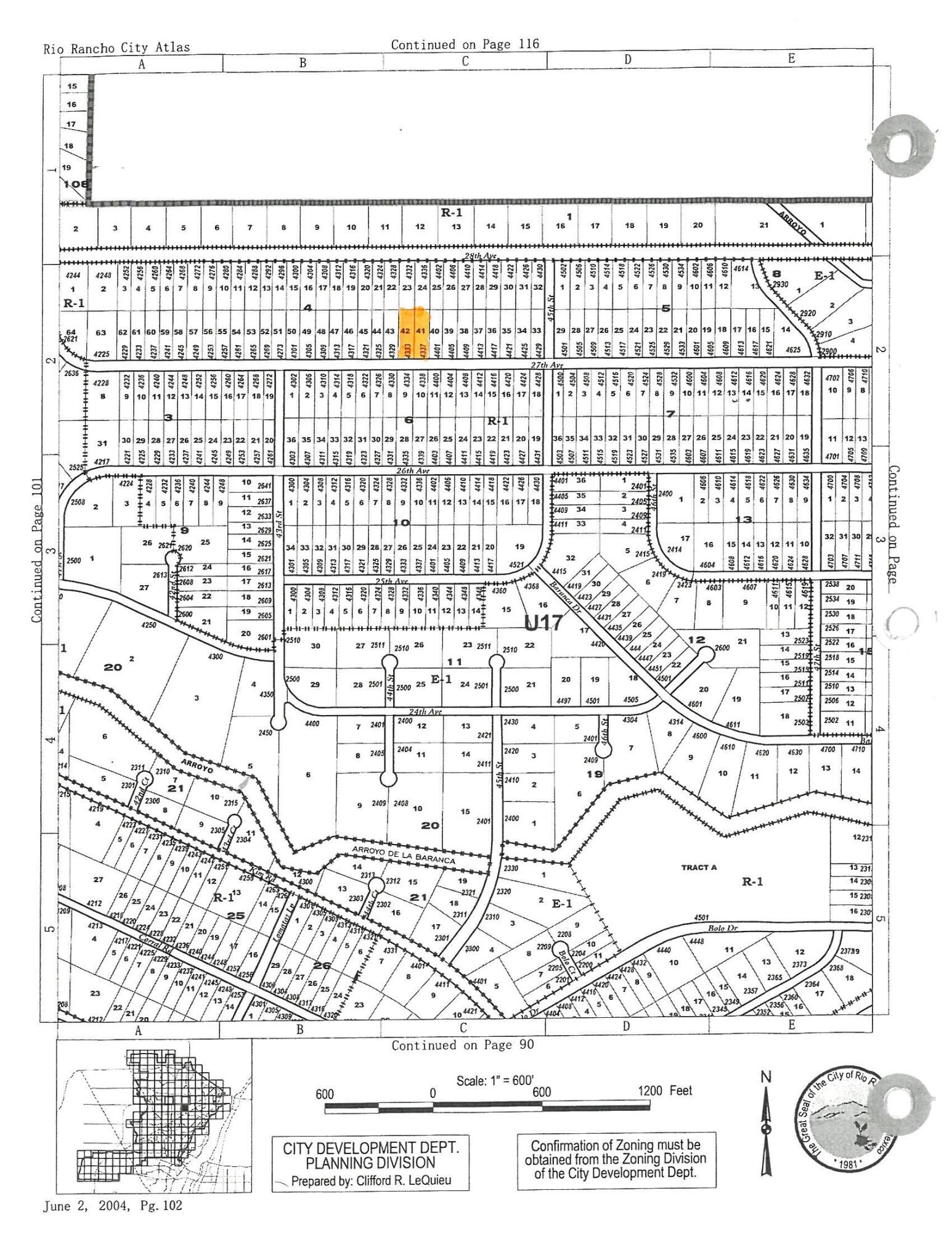 27th Ave (L41 B4 U17) NE, Rio Rancho, New Mexico 87144, ,Land,For Sale, 27th Ave (L41 B4 U17) NE,1061350
