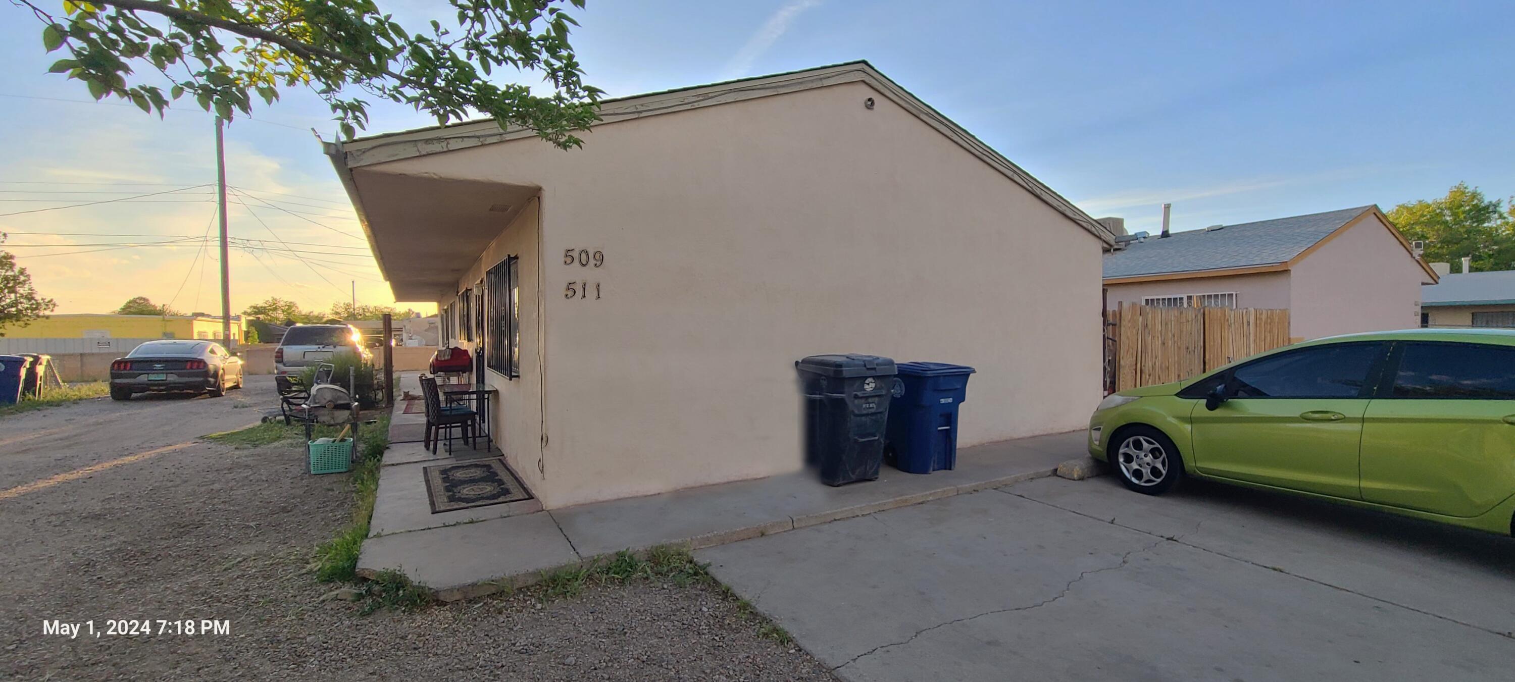 509-511 Utah Street SE, Albuquerque, New Mexico 87108, 2 Bedrooms Bedrooms, ,1 BathroomBathrooms,Residential Income,For Sale,509-511 Utah Street SE,1061809