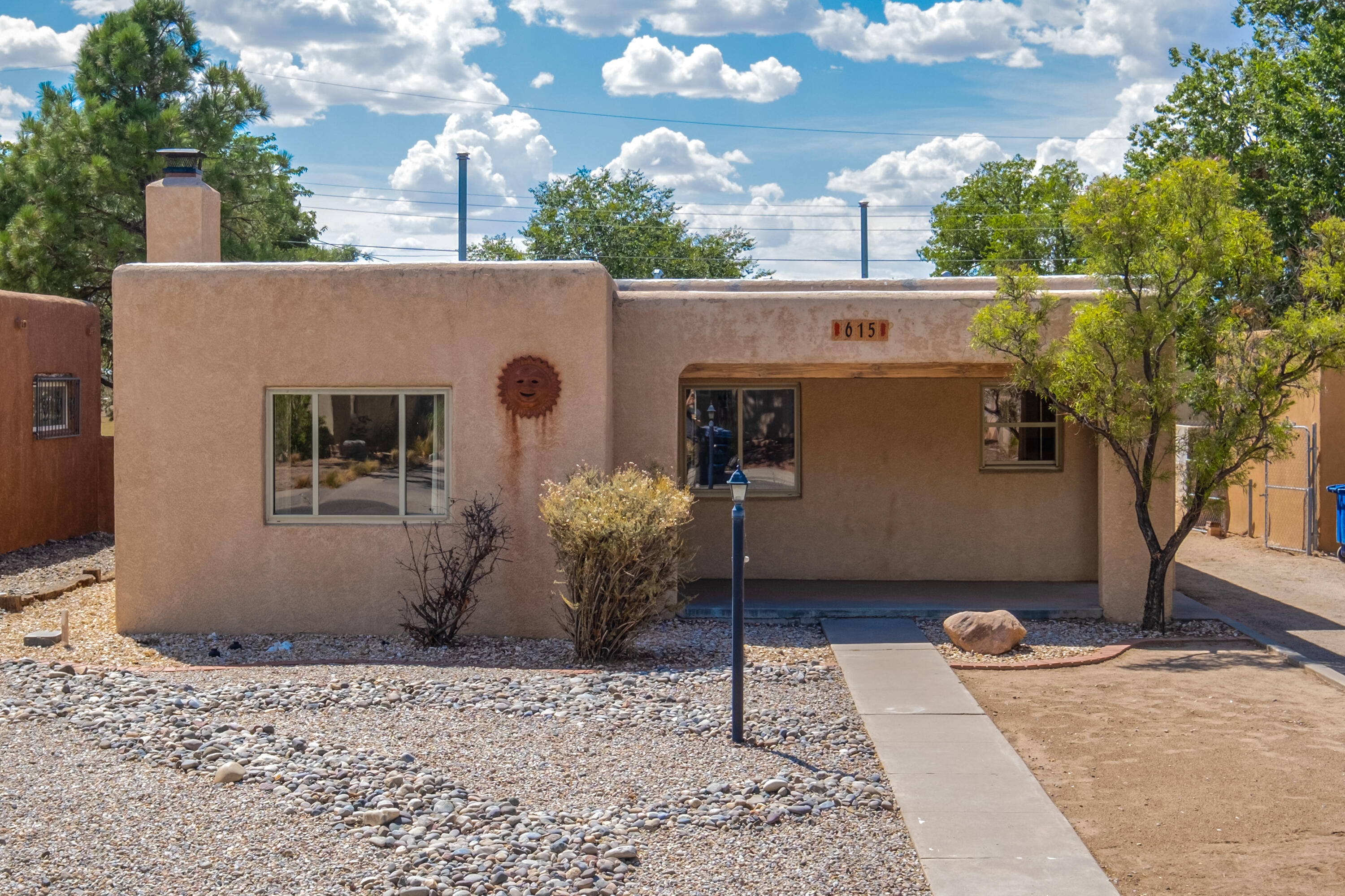 This Gem in Nob Hill Monte Vista is walking distance to UNM Hospital and only a few steps more to the main or north UNM campus. So close to everything! Quality features include gorgeous wood flooring, updated kitchen and bathrooms, and newer windows and stucco! The electrical wiring was updated; and a Split System was added to cool and heat the detached garage. This home is versatile! It has over 300 sf of finished basement; and the 480+, partially finished detached garage is equipped with a bath and kitchenette. It could easily be completed as guest or in-law quarters, or a spacious office or art studio. There is also plenty of yard for entertaining or gardening... This beautiful home, in its super great location has it all! Schedule to see why it's going to sell quickly