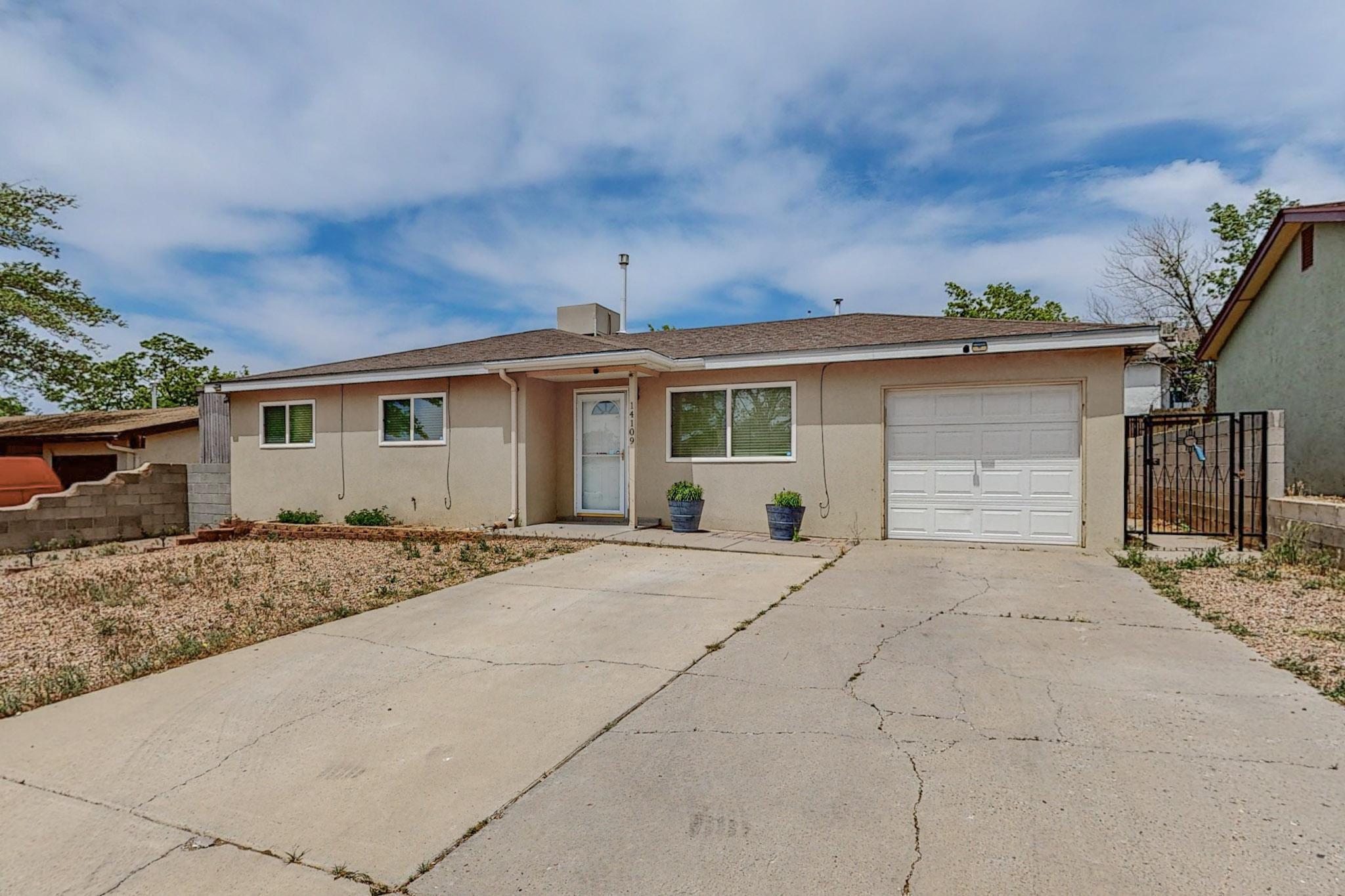 Welcome to this charming 3-bedroom residence that highlights granite countertops, tall fencing surrounding the backyard for privacy, and convenient access to a nearby park within walking distance.Don't miss out on this gem.