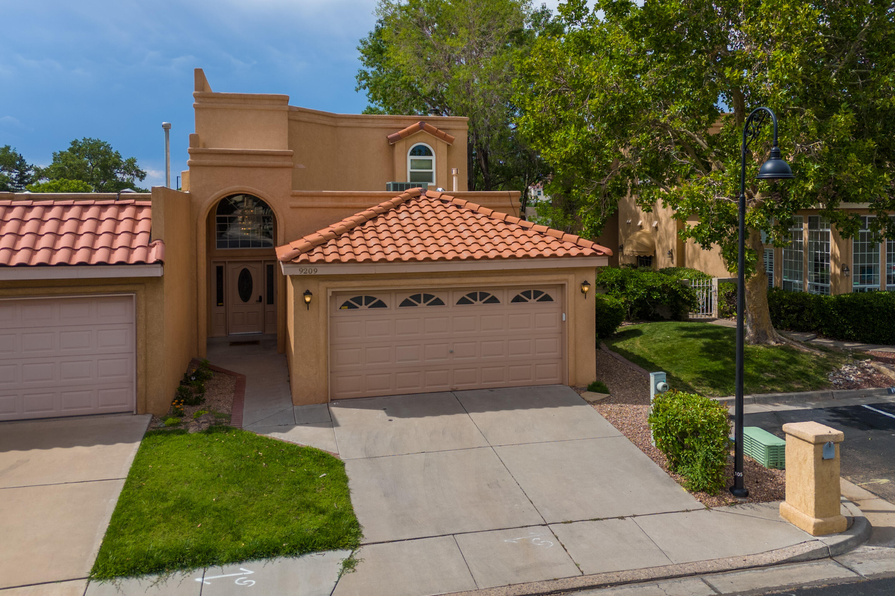 Exquisitely Updated Tanoan West Home, Intelligently Reconfigured & Sweetly Appointed with Premium Appliances, Materials, Cabinetry, & Fixtures, all Nicely Placed on a lot Backing to a Manicured, Lush, Green Arroyo! Floor plan Opened Up & Rearranged to Enhance Function, Optimize Spaces, & Filled with Appointments catering to a Lifestyle of Carefree Luxury, Equipped with the Nice Stuff one will Appreciate Every Day. Chef's Kitchen to Die For with Plenty of Granite Prep Space, 36'' Cooktop w/Griddle, Legitimate Vent Hood, Expansive Island with Butcher Block, Spacious Pantry, & Lots of Pull-Outs & Compartments that'll Make it Easy to Tailor to Your Needs. Exciting Bathrooms with Illuminated Mirrors & Lovely Surfaces & Fixtures. New Flooring & Paint, Elevated Laundry Platforms, & So Much More!