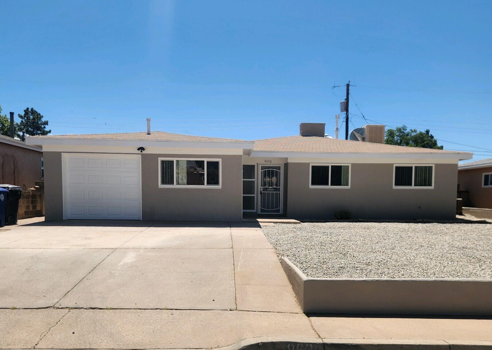 OPEN HOUSE 8/31/24 10 AM -12PM Located in a NE Heights established neighborhood in Sandia district, Property features 3 bedrooms 2 baths with a bonus room, 2 living areas, large family rm with kiva fireplace & laminate flooring. and oversized master suite. Home also features recent bath updates.  Owner Financing Available. Seller willing to look at all offers.