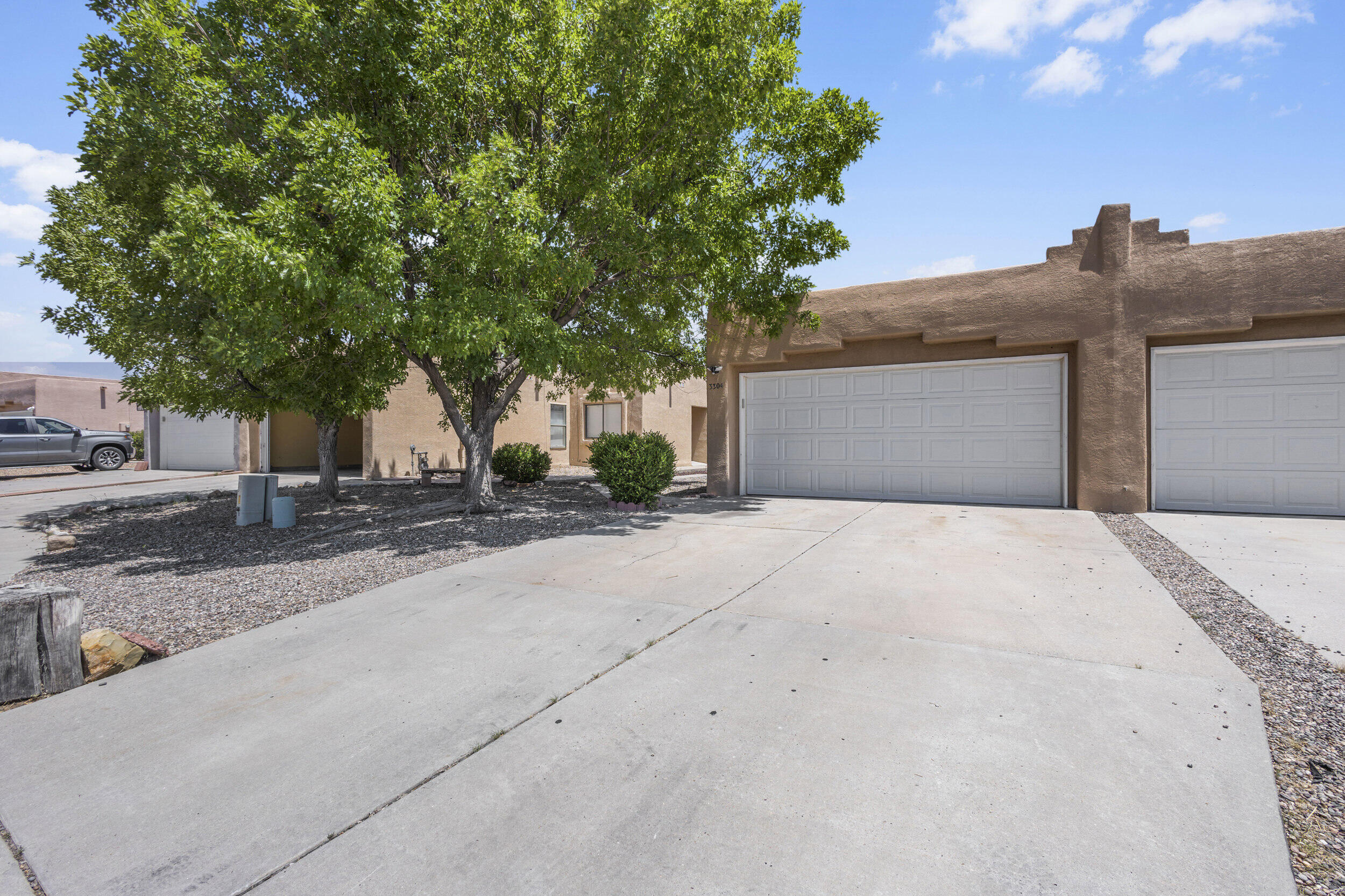 Charming townhome located in Albuquerque's west side near the Petroglyphs National Monument is ready for its new owner! The home showcases a very conducive floor plan for everyday living.  You'll enjoy having the master and other bedrooms separate from each other.  Additionally, the homes living room boasts a pellet stove for those chilly winter months.  Furthermore, you'll love having the central HVAC with refrigerated air for those long summer days.  The home has been recently painted to give it a fresh new look.  If that was not enough, you'll love the short drive to I-40 so you can be on your way.  Don't delay, schedule your showing today!