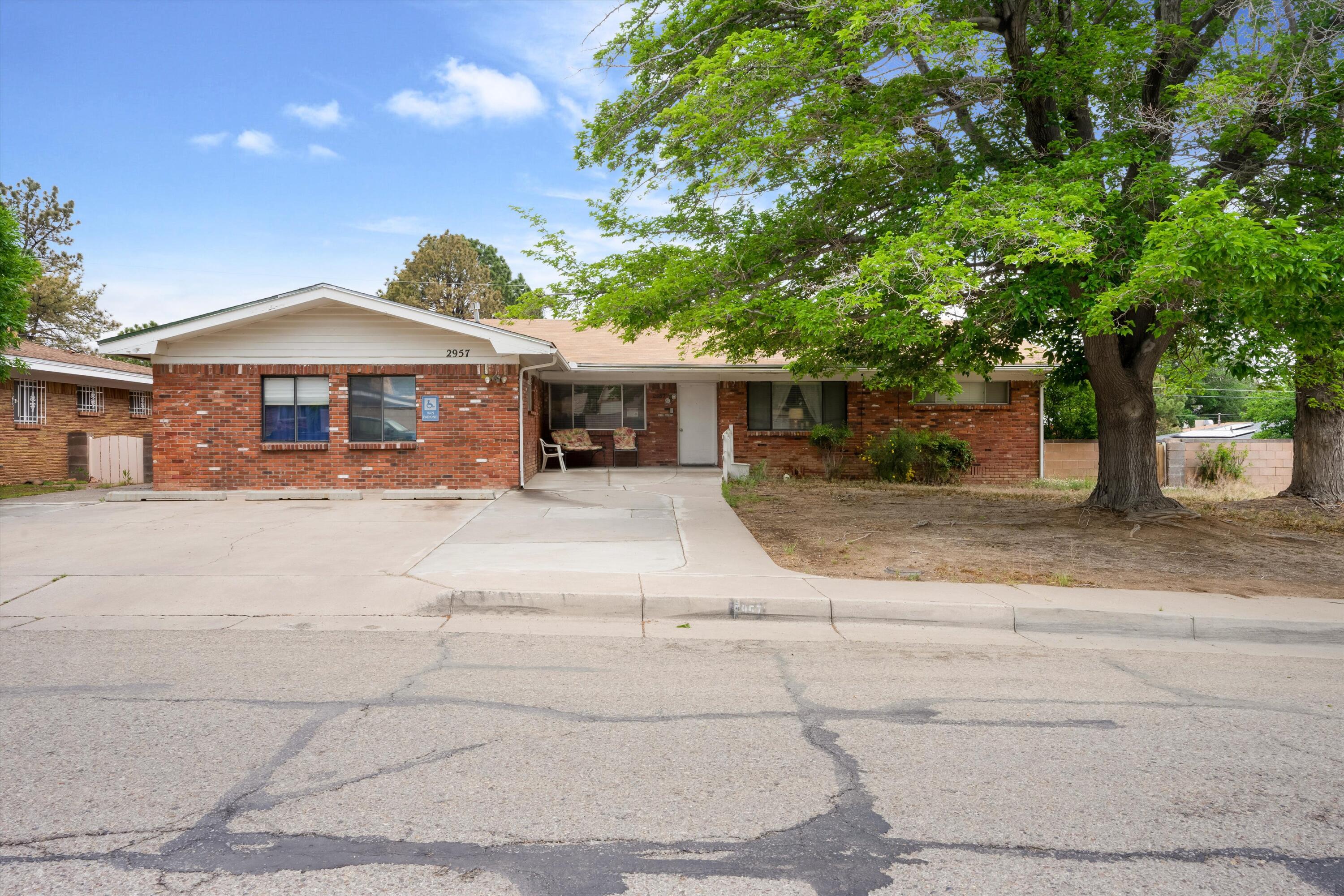 Currently a residential assisted living facility.  Please do not disturb residence or walk the property.  Great multi use home ready for a new operator! Located in the NE heights in a convenient easy to access location.