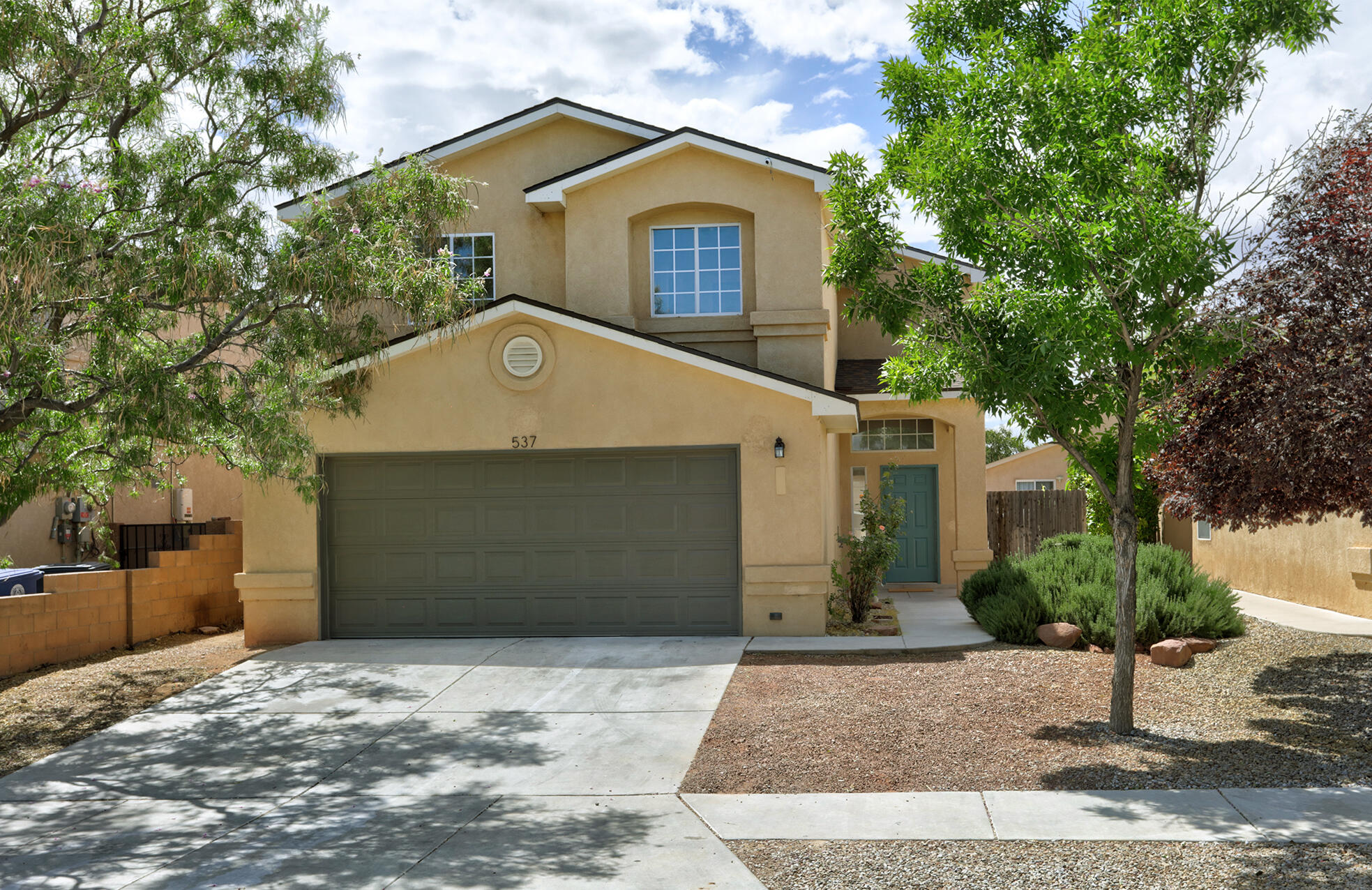 The seller will consider buyer offers asking for concessions. Discover this beautifully updated two-story home in the charming Southwest Heights! This stunning residence boasts a new roof, new evaporative cooler, and designer-selected two-tone paint throughout. Enjoy abundant natural light and a great flow in the open floor plan, highlighted by new luxury vinyl plank flooring, plush carpeting, and a dazzling lighting package. The modern kitchen features elegant cabinetry, granite countertops, a gorgeous backsplash, and brand-new stainless steel appliances. The spacious primary suite offers a refreshed en-suite bath with stylish finishes. With easy access to nearby schools, parks, and shopping centers, this home truly has it all. Don't miss your chance to own this incredible gem.