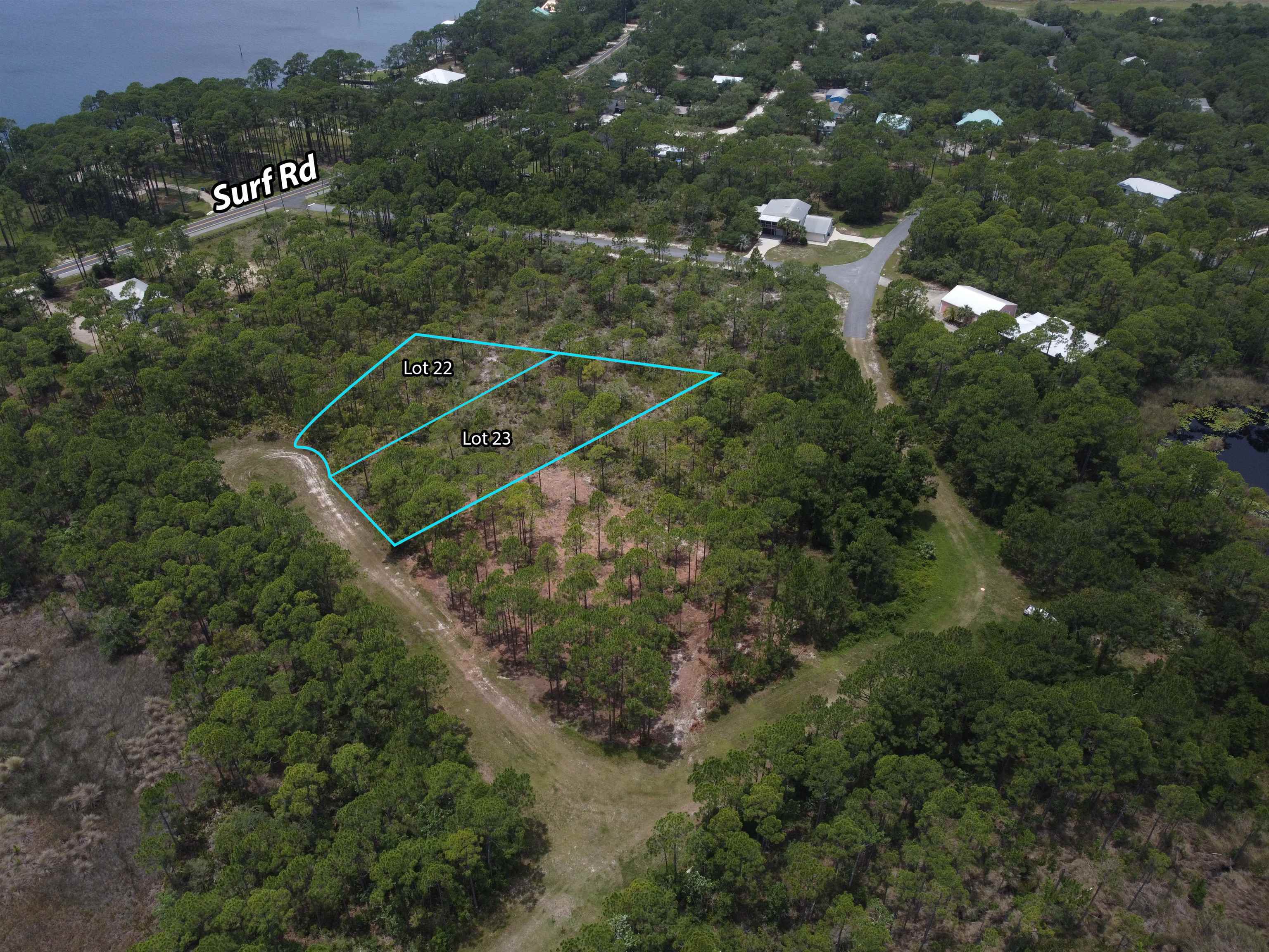 Lot 22&23 Tarpine Drive, PANACEA, Florida image 1