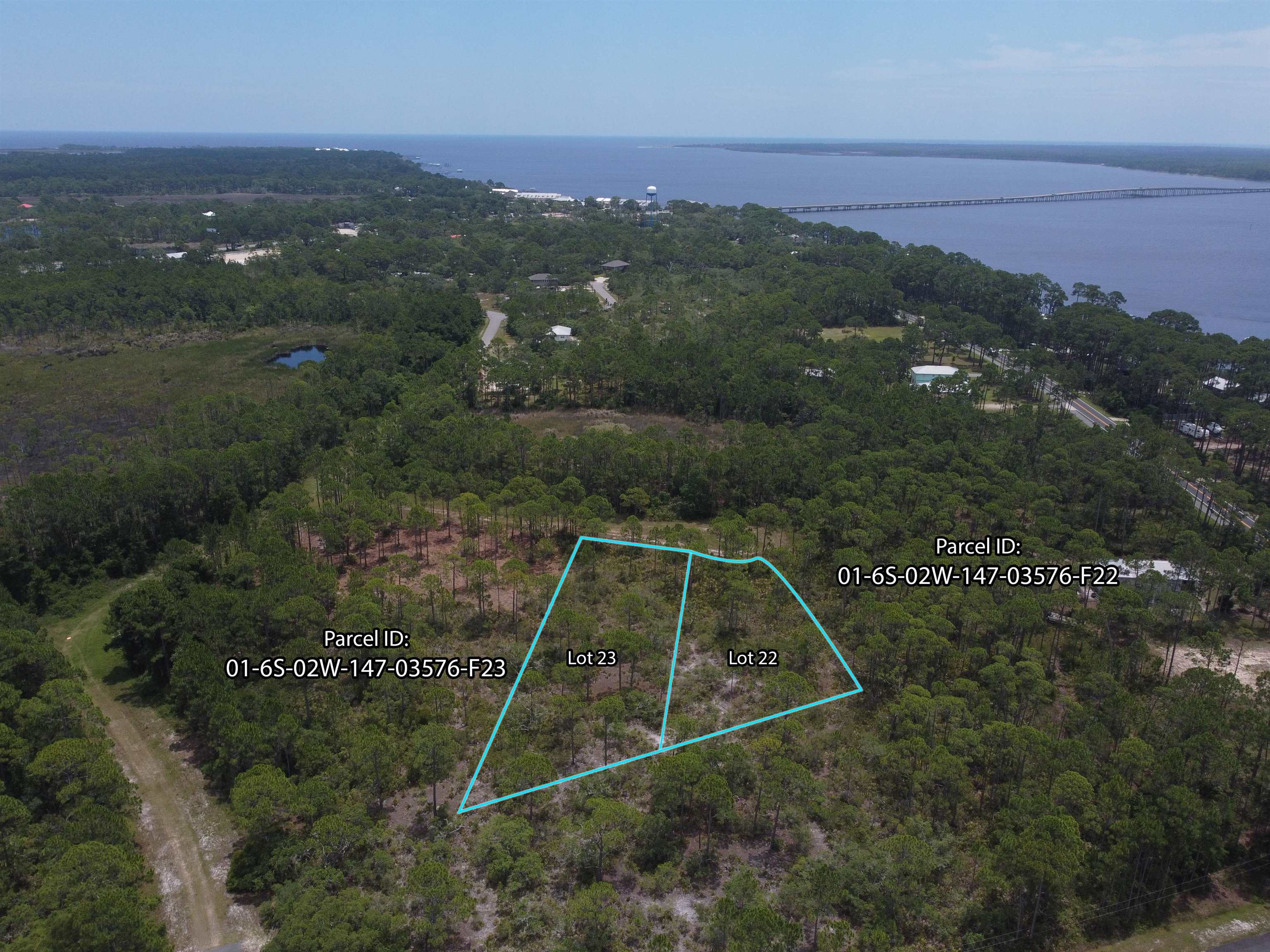 Lot 22&23 Tarpine Drive, PANACEA, Florida image 2