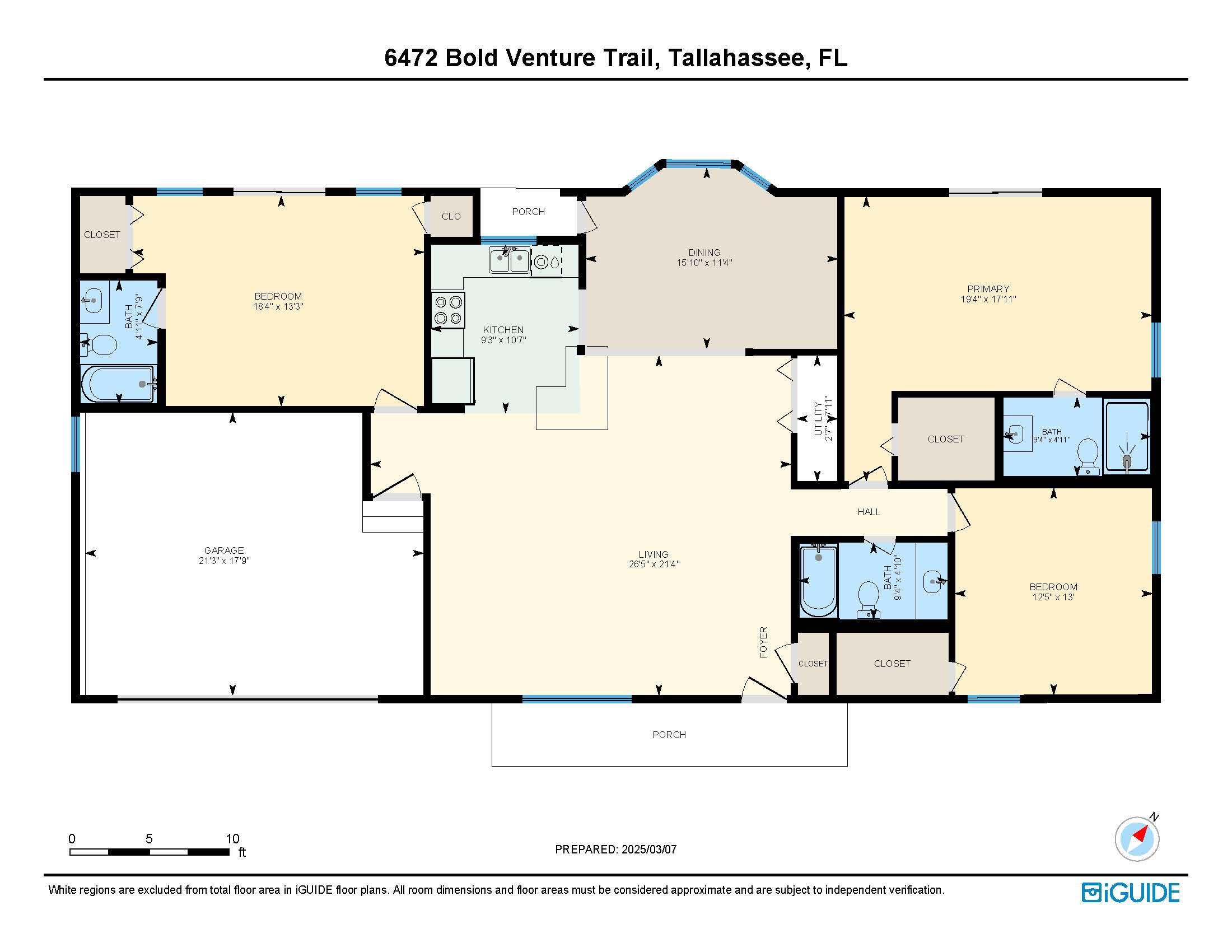 6472 Bold Venture Trail, Tallahassee, Florida image 3