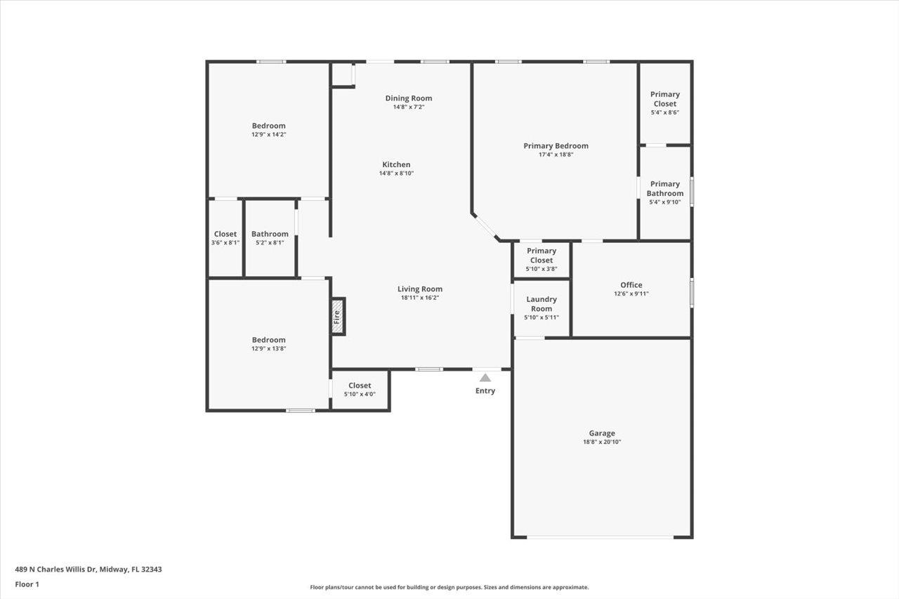 489 Charles Willis Drive, Midway, Florida image 2