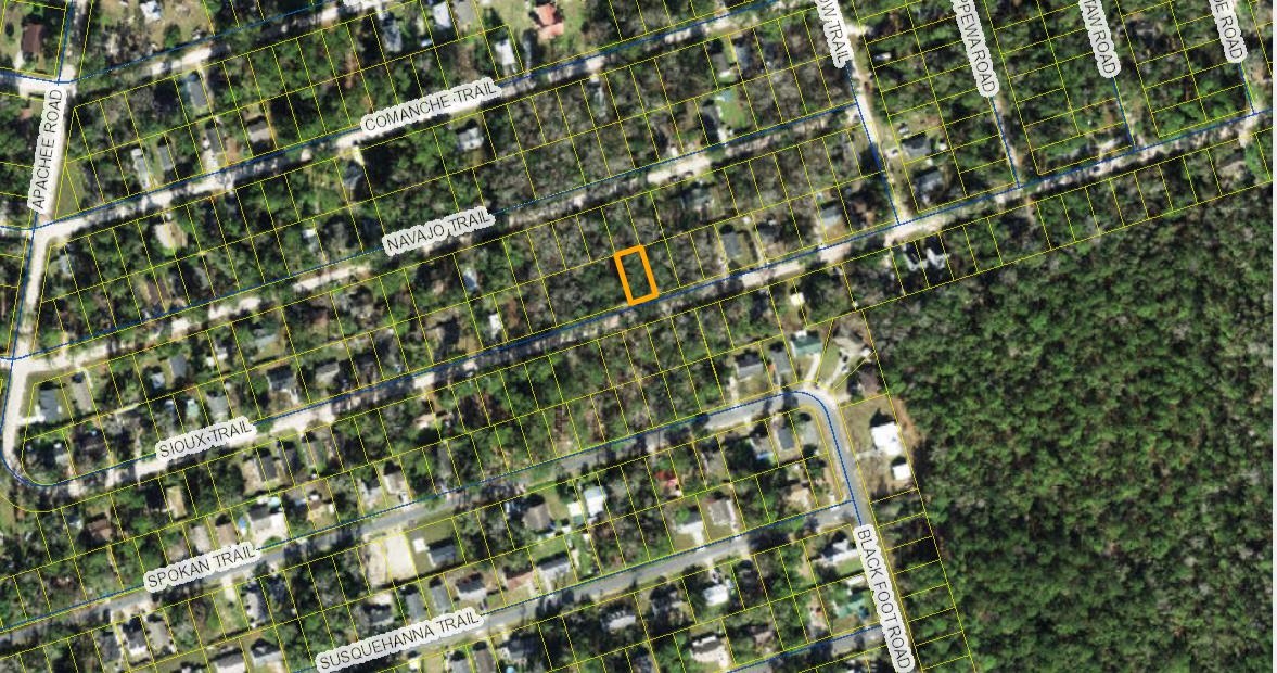 Lot 25 Sioux Trail, Crawfordville, Texas image 1